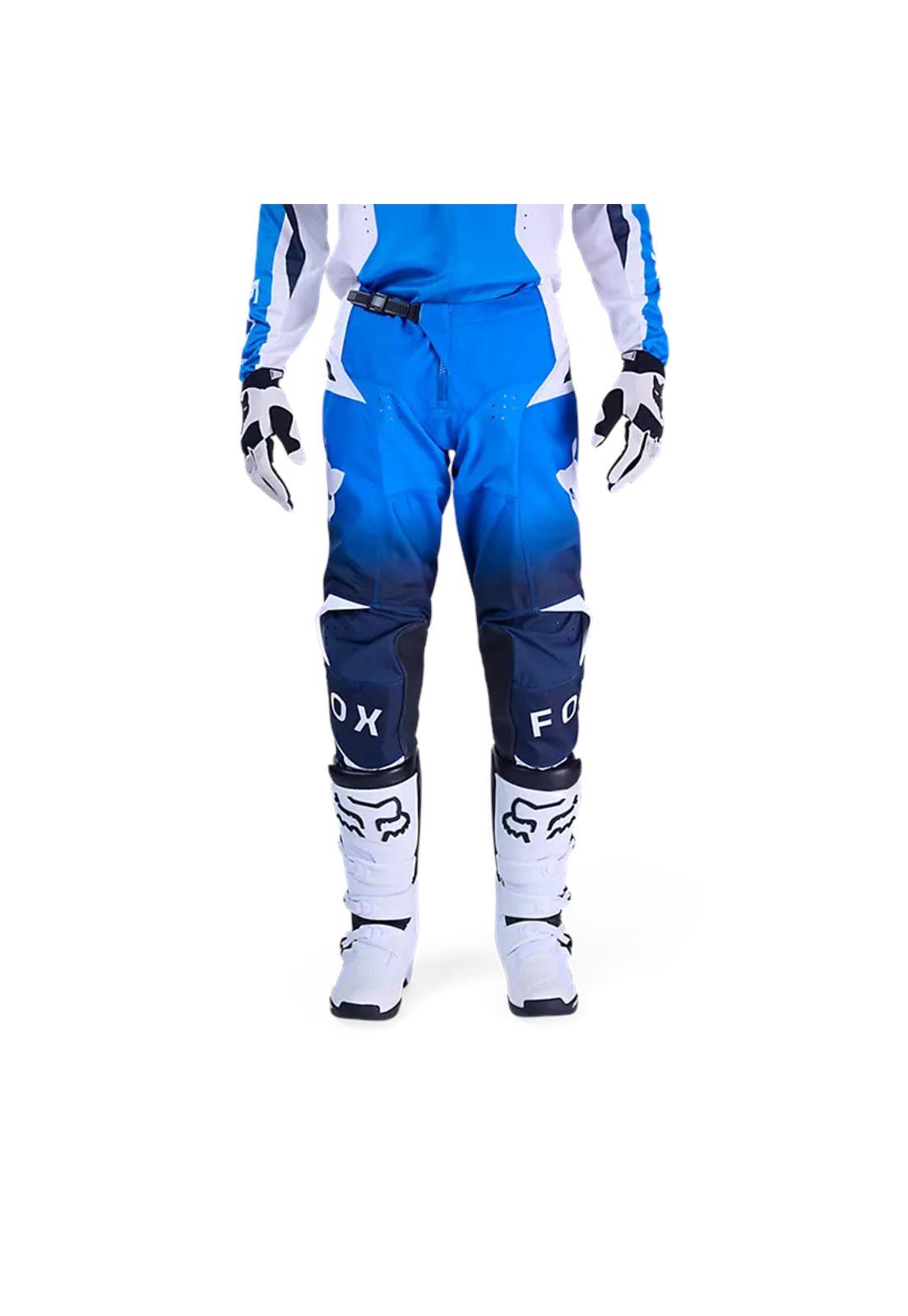 Pantalon Moto 180 Shield Azul Fox-2