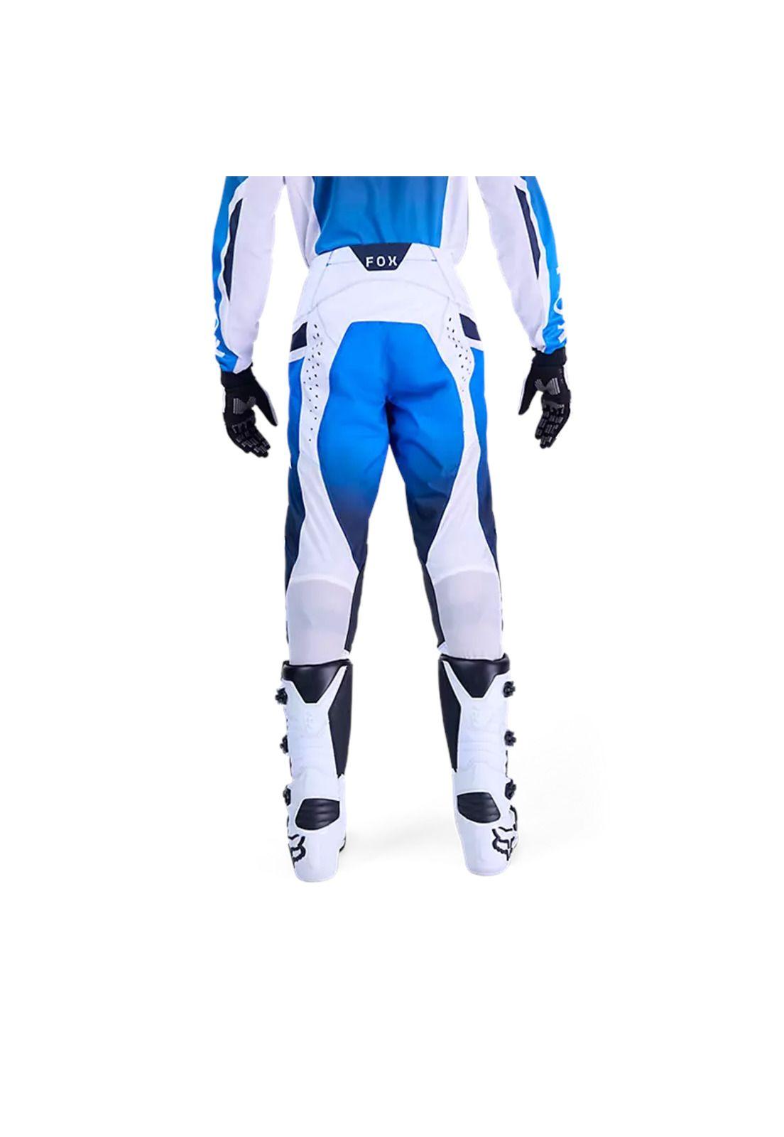 Pantalon Moto 180 Shield Azul Fox-3