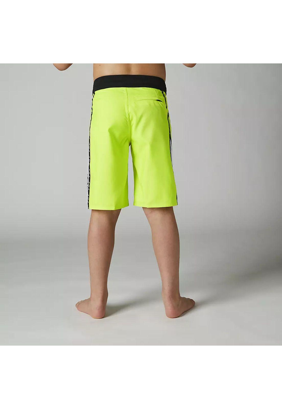 Traje de Baño Lifestyle Niño Boardshort DVIDE Amarillo Fox-1