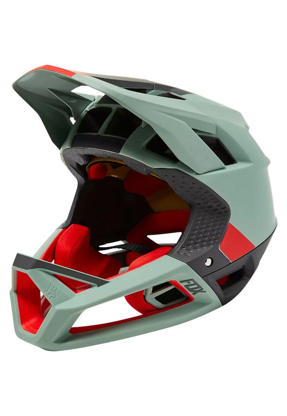 Casco Bicicleta Proframe Blocked Gris Fox-1