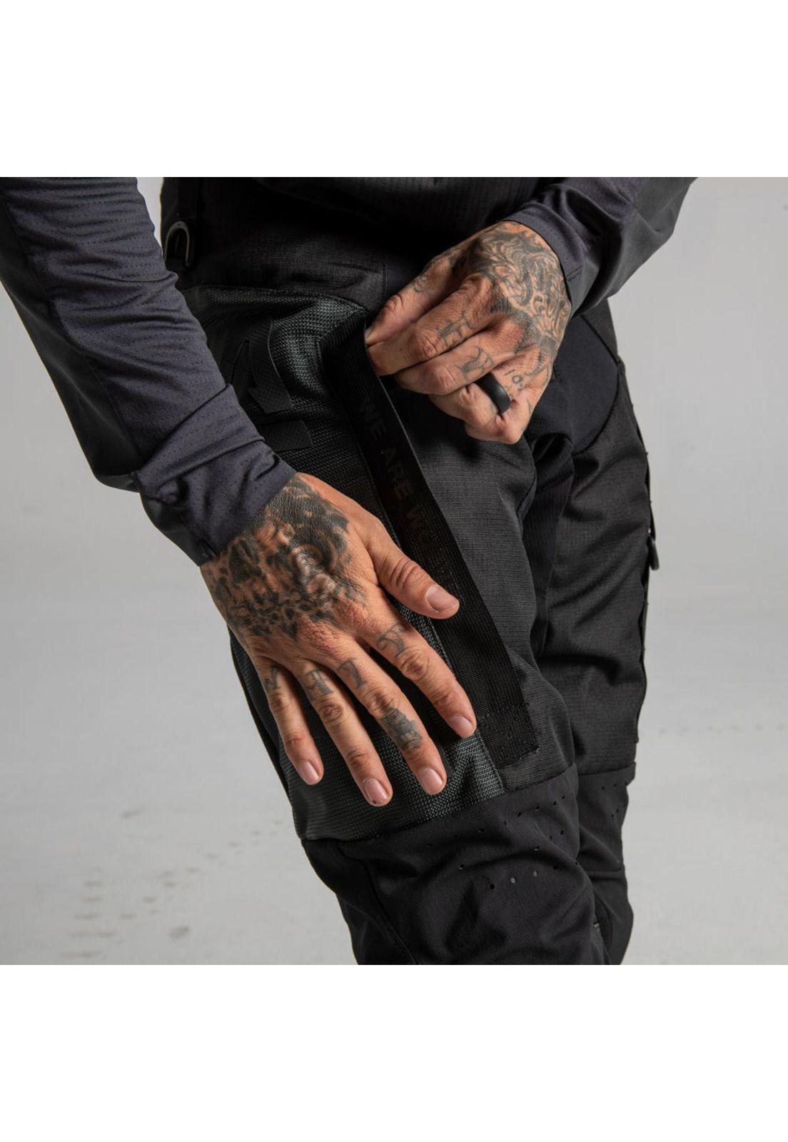 Pantalon Moto Black Label Dead Eye Negro Shift-4