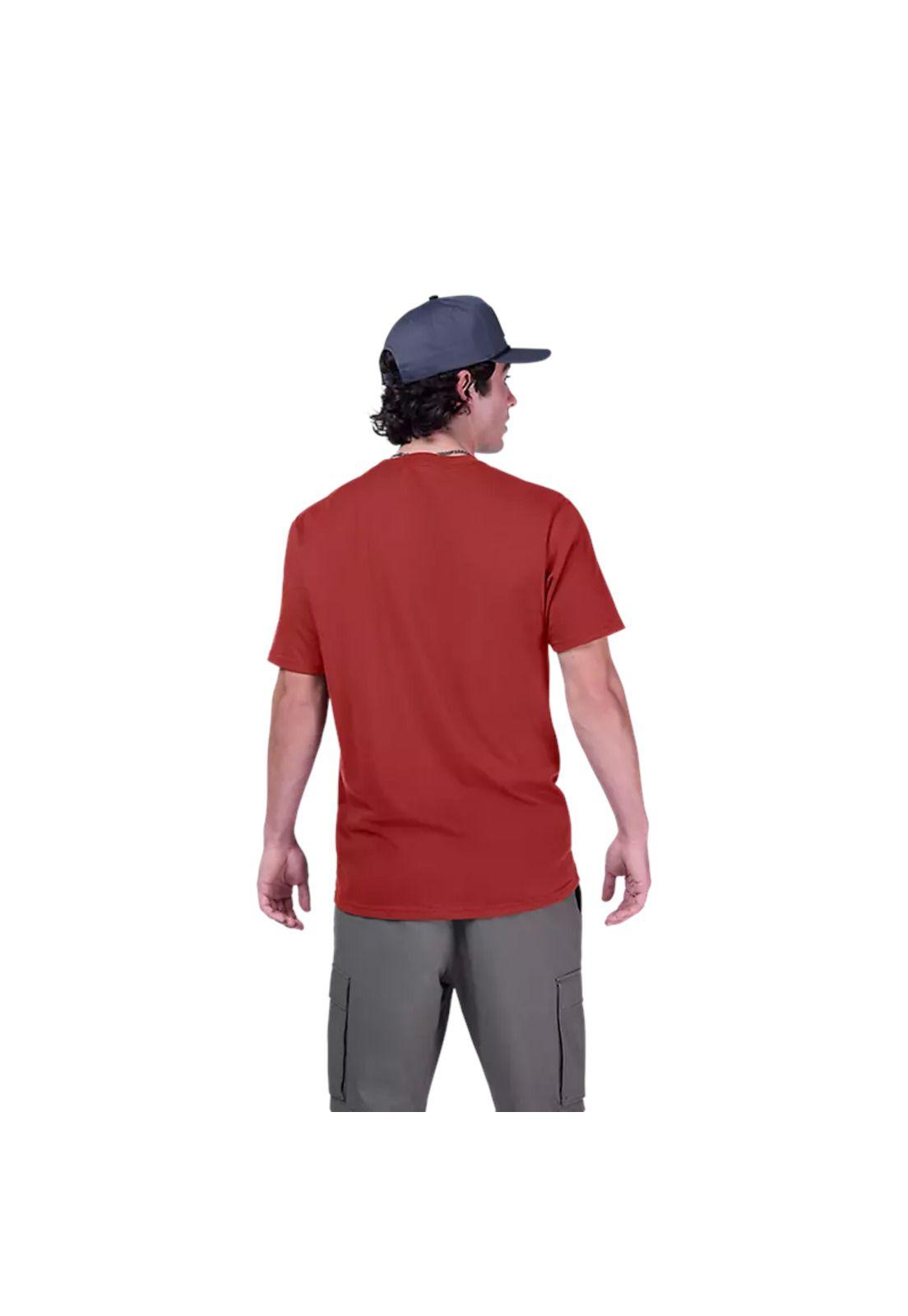 Polera Lifestyle Premium Absolute Rojo Fox-3
