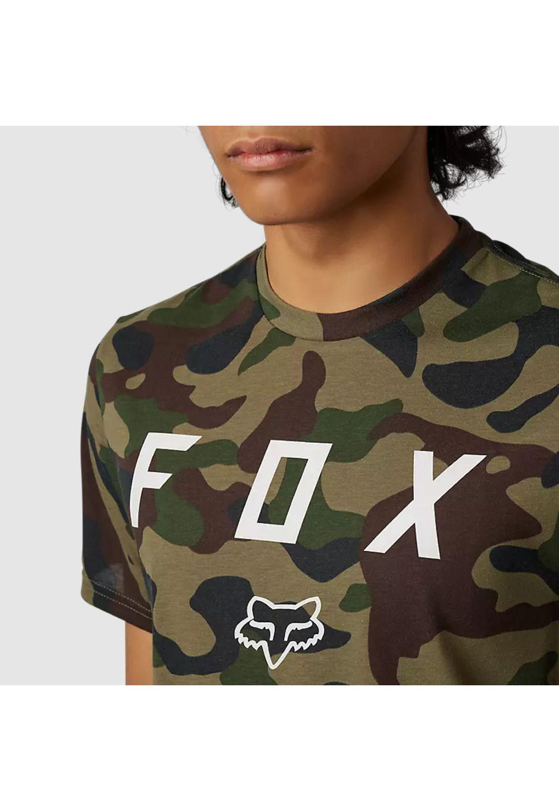 Polera Lifestyle Vzns Camo Verde Fox-2