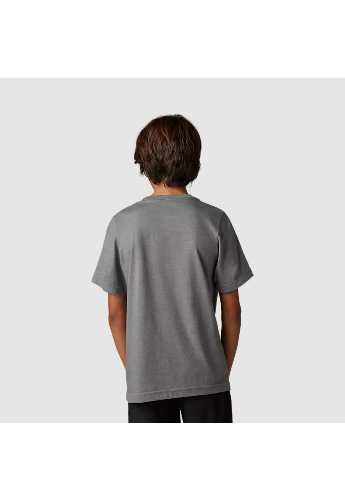 Polera Lifestyle Niño Unity Gris Fox-1
