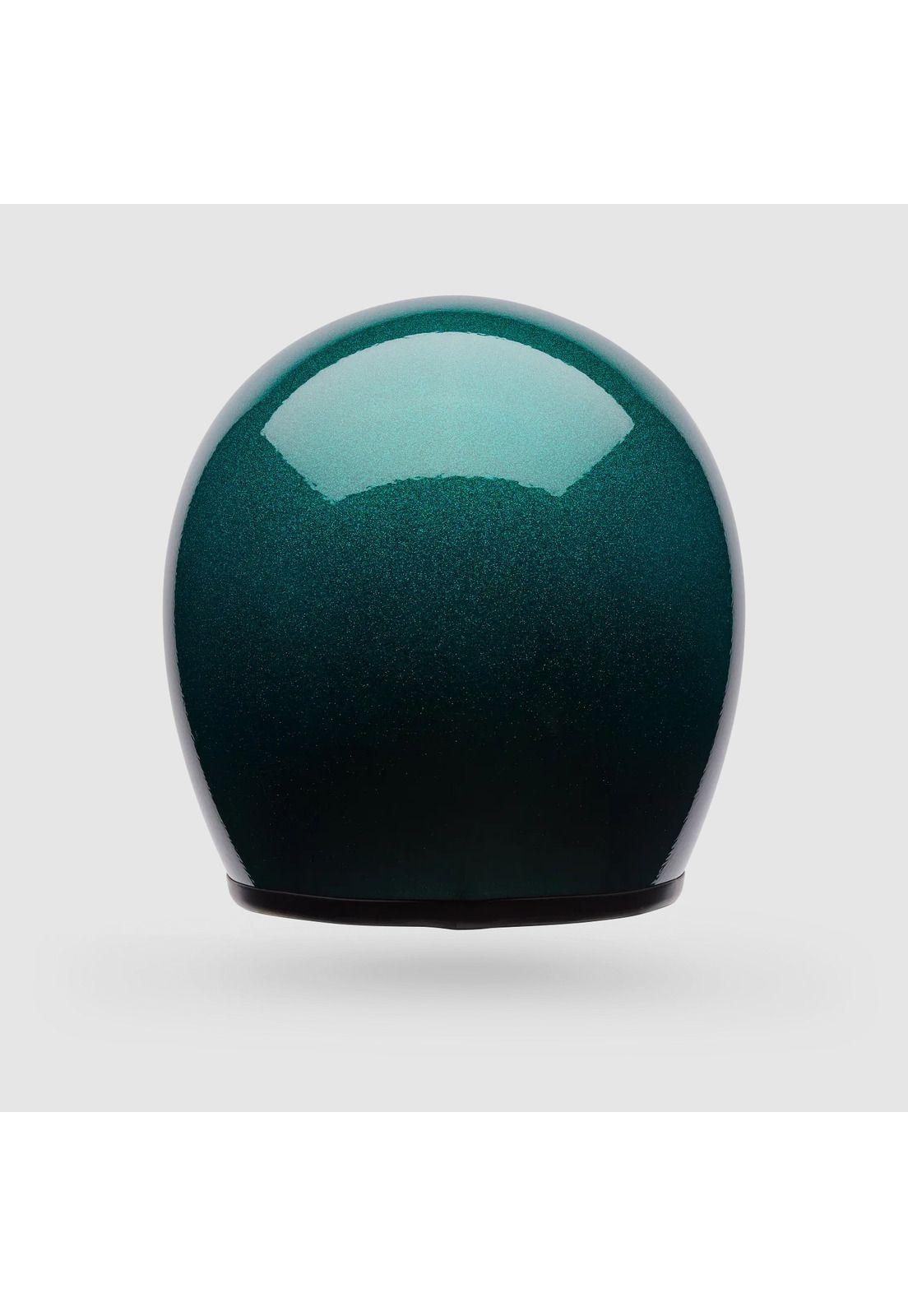 Casco Moto Calle Custom 500 Flake Verde Bell-2