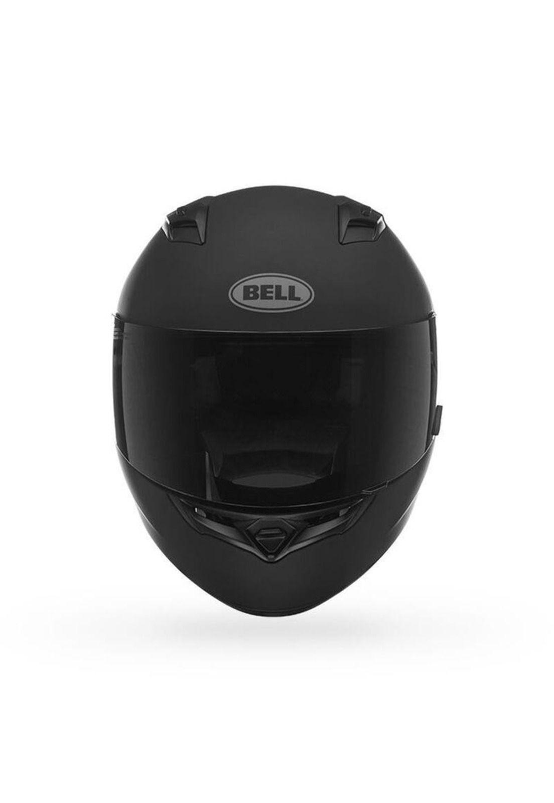 Casco Moto Calle Qualifier Certificado QR Negro Mate Bell -2