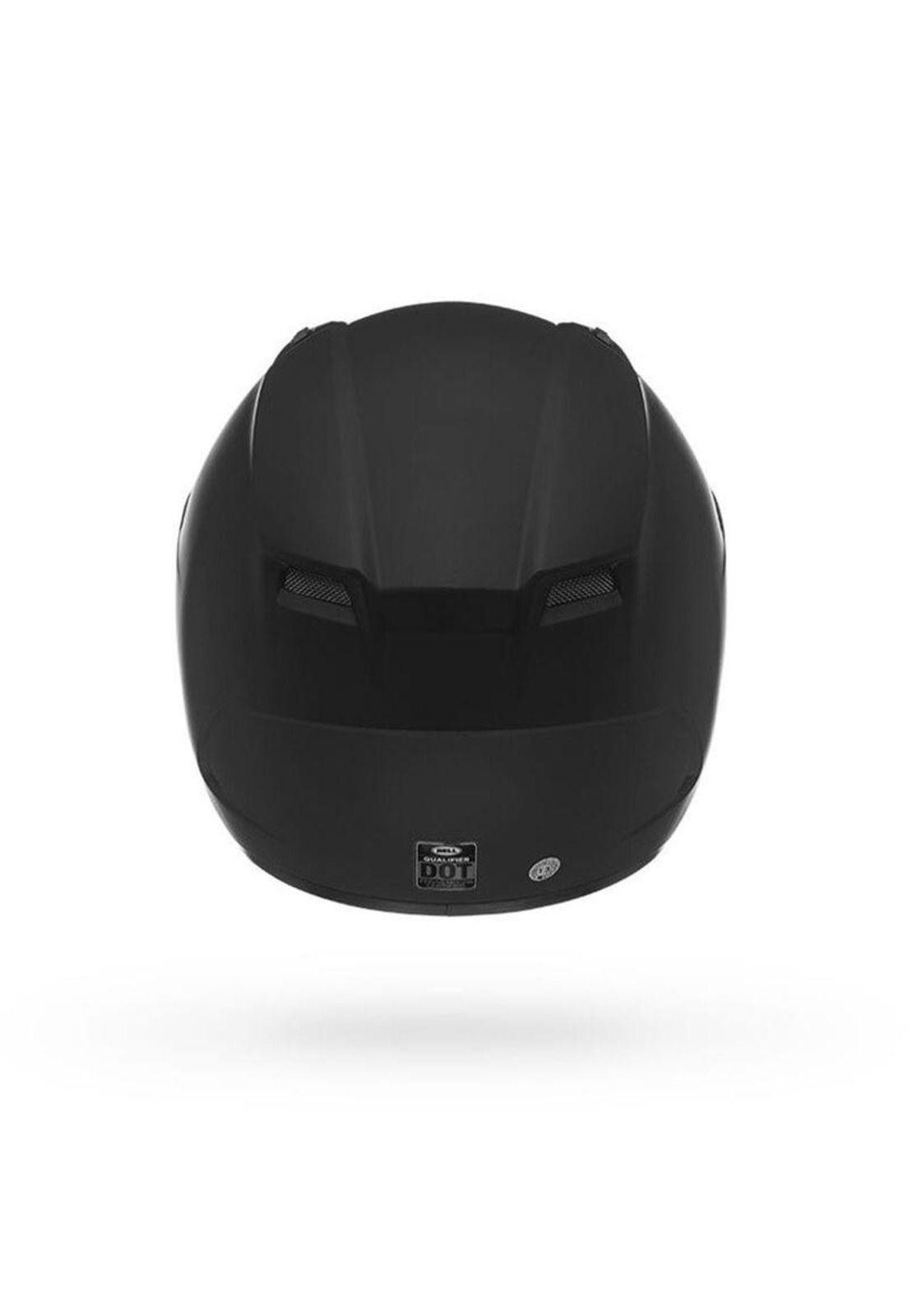 Casco Moto Calle Qualifier Certificado QR Negro Mate Bell -4