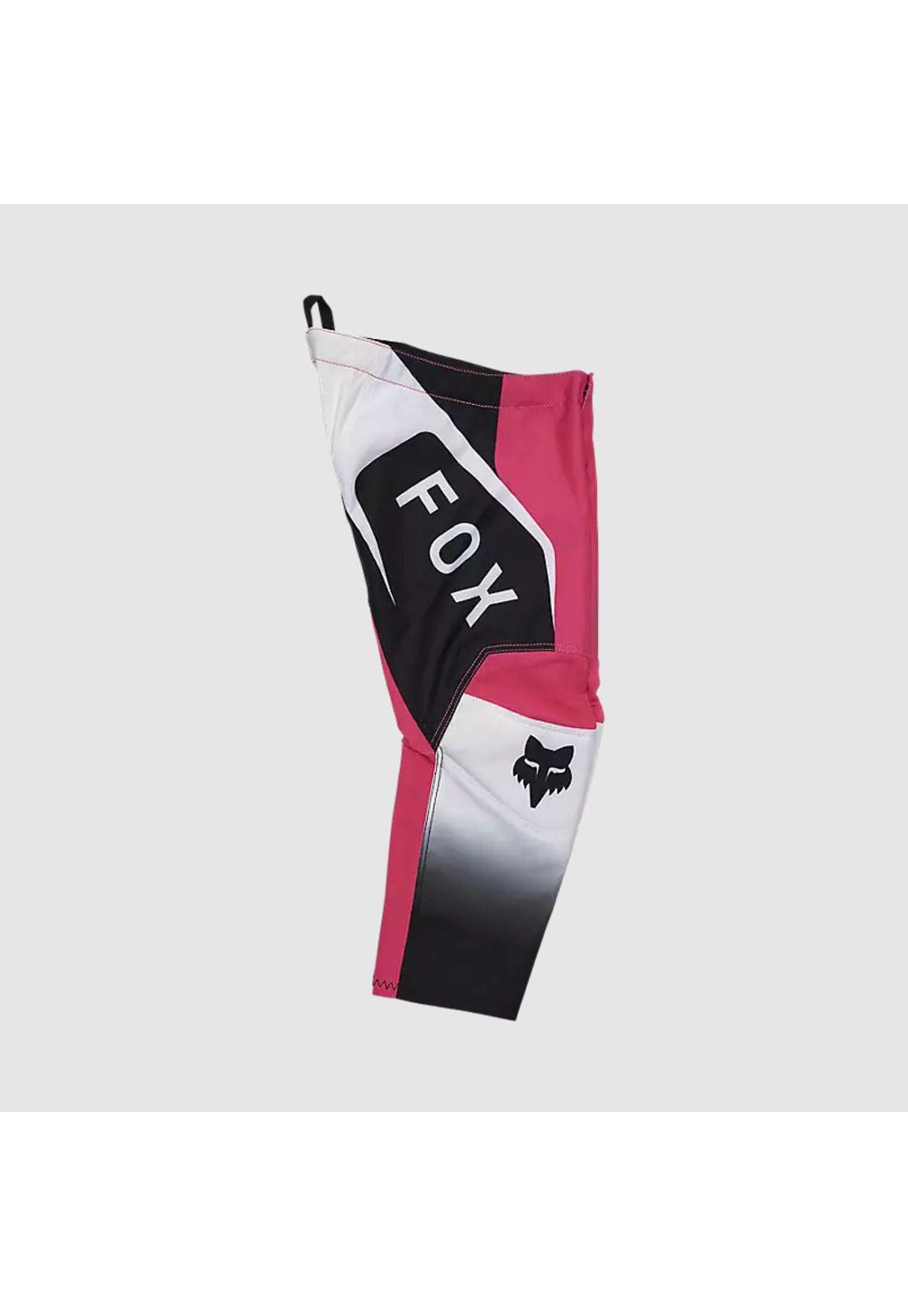 Pantalon Moto Niña 180 Lean Rosado Fox-1