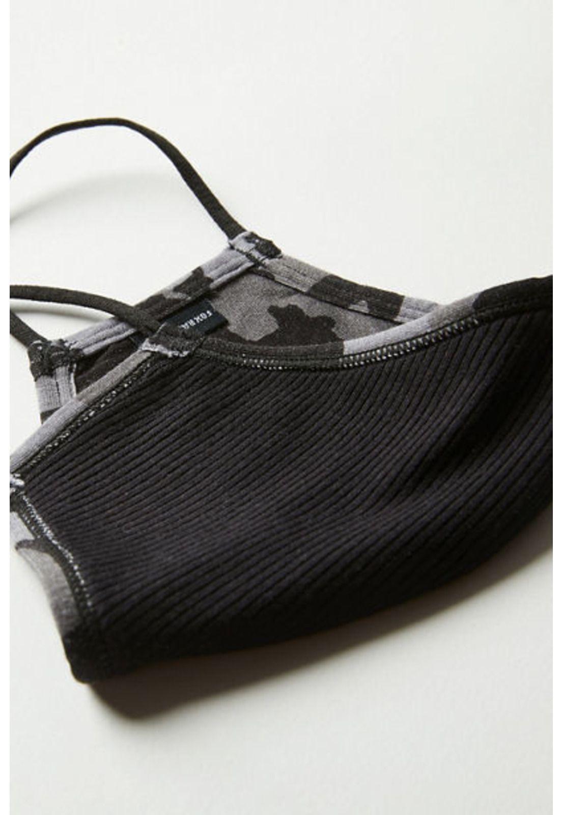 Mascarilla Small Fox Negro Camo Fox-4