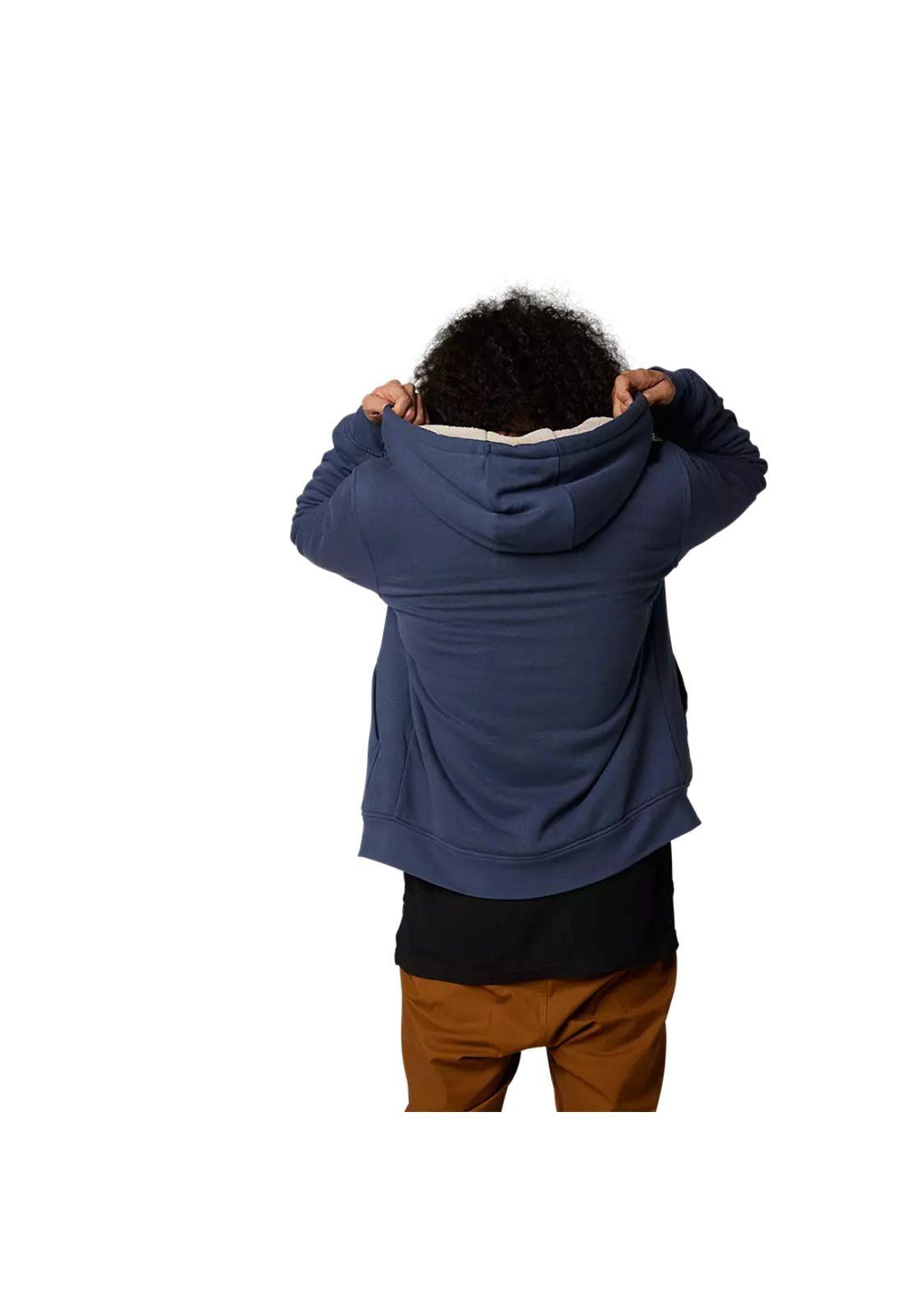 Poleron Lifestyle Geology Sasquatch Lined Azul Fox-2