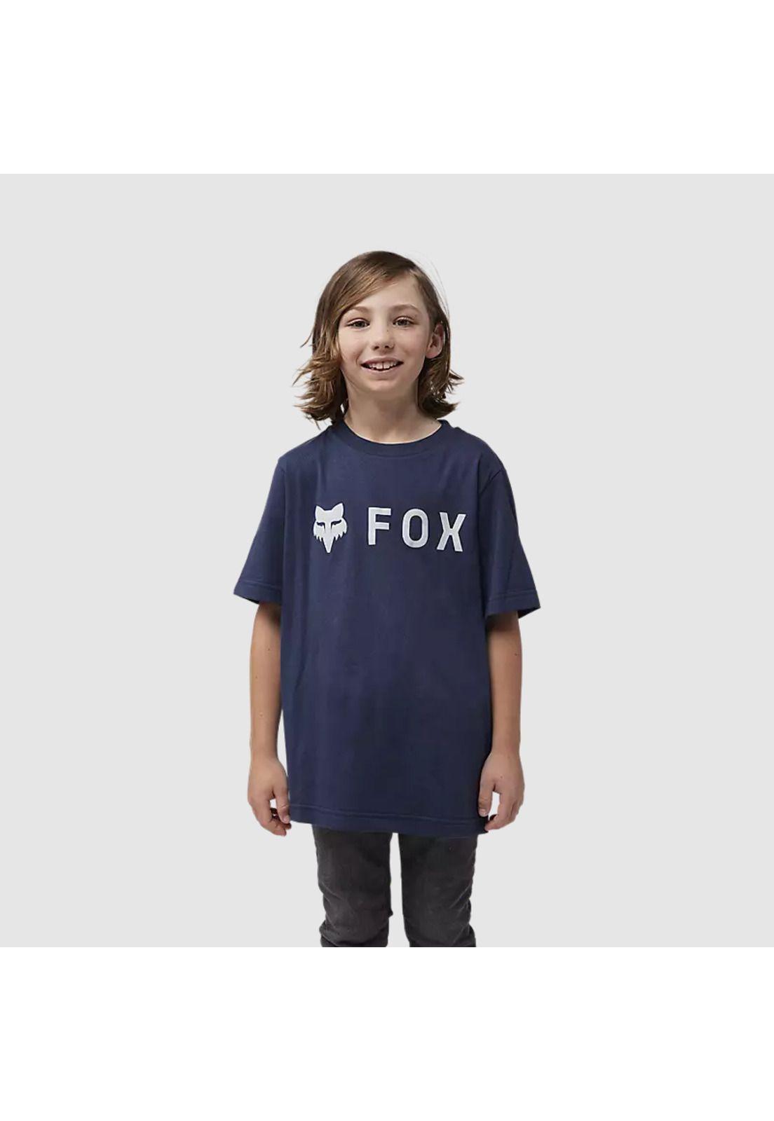 Polera Lifestyle Niño Absolute Azul Marino Fox-2