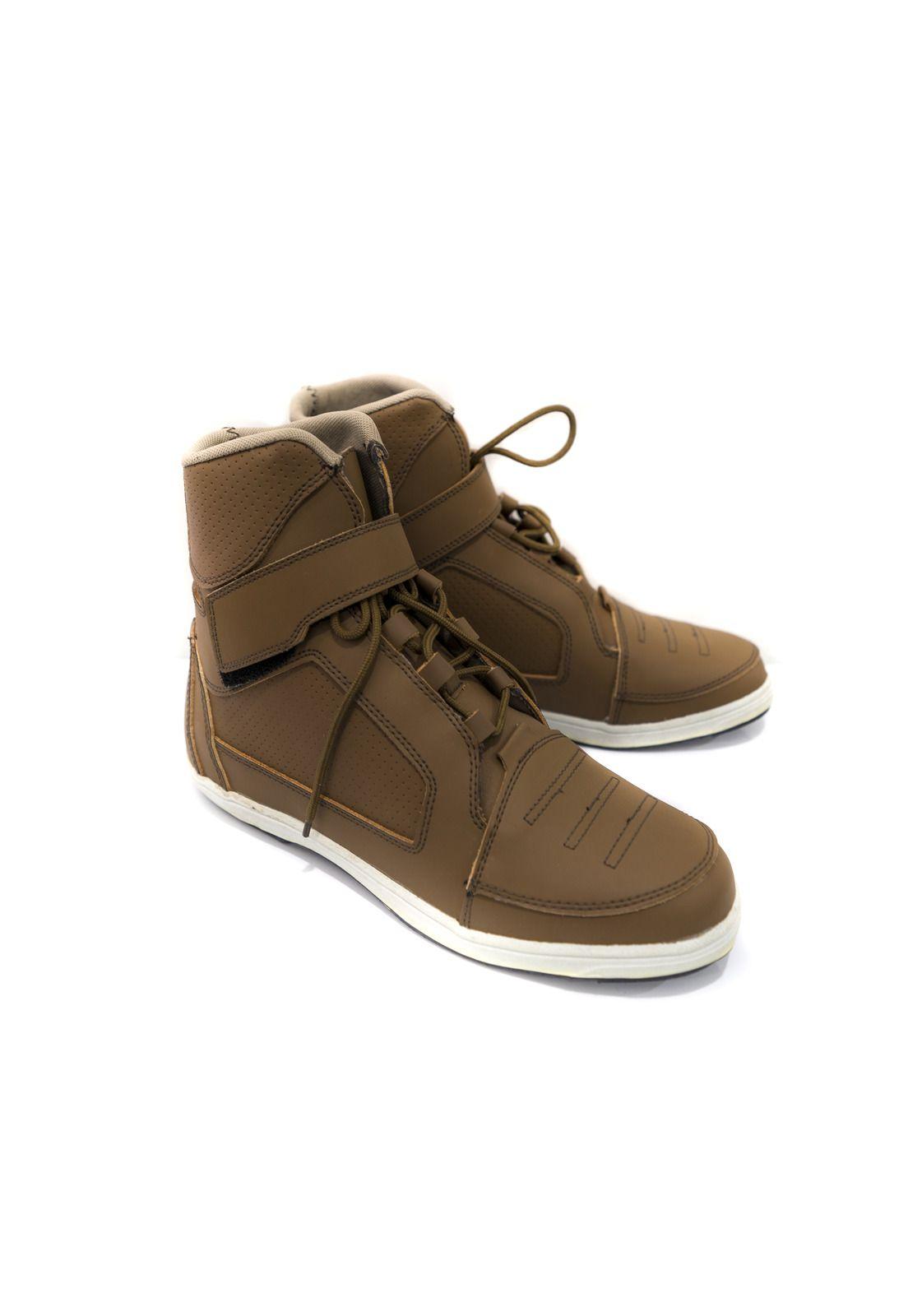 Zapatos Moto Calle Qatar Cafe KMZ-0