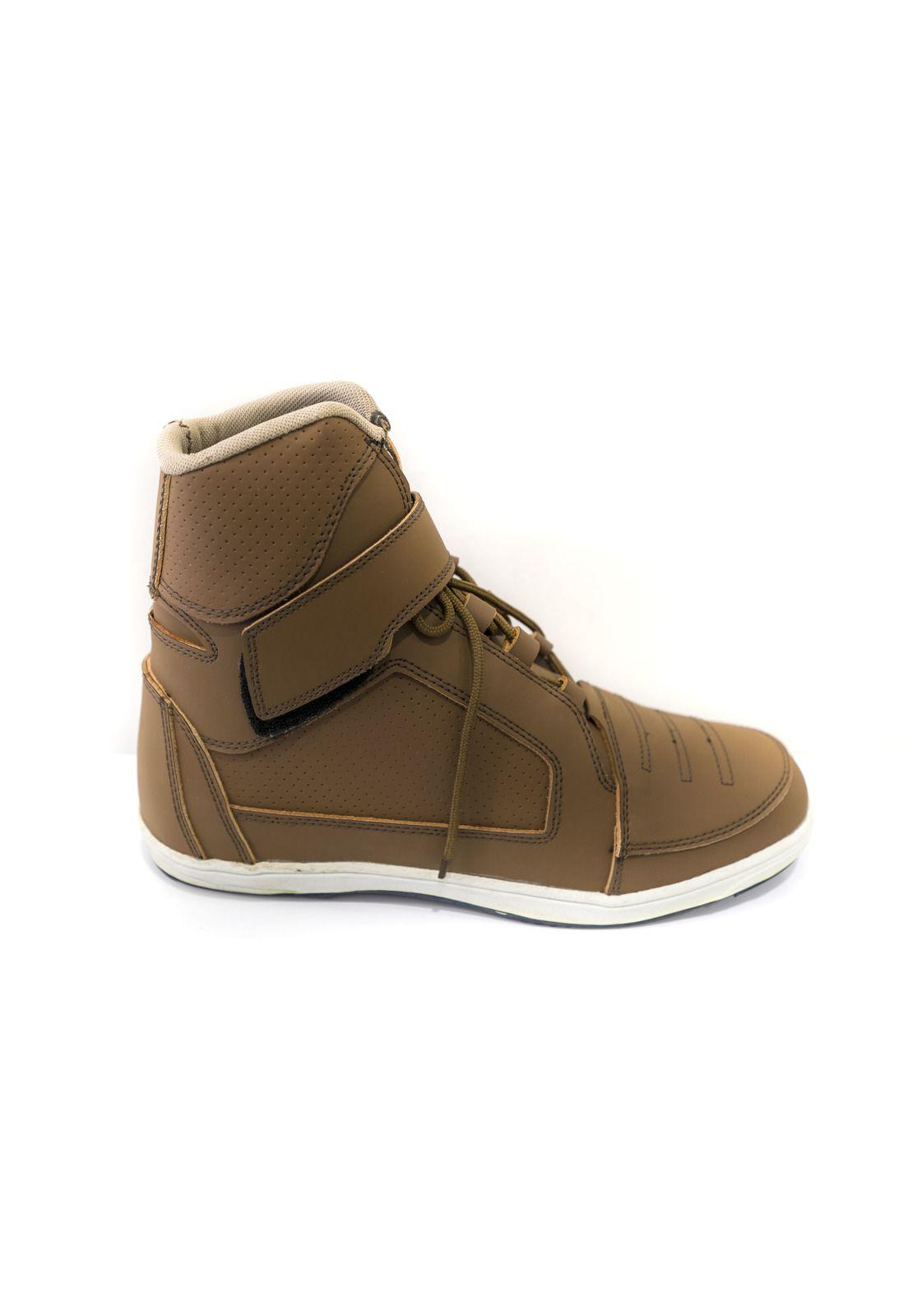 Zapatos Moto Calle Qatar Cafe KMZ-1