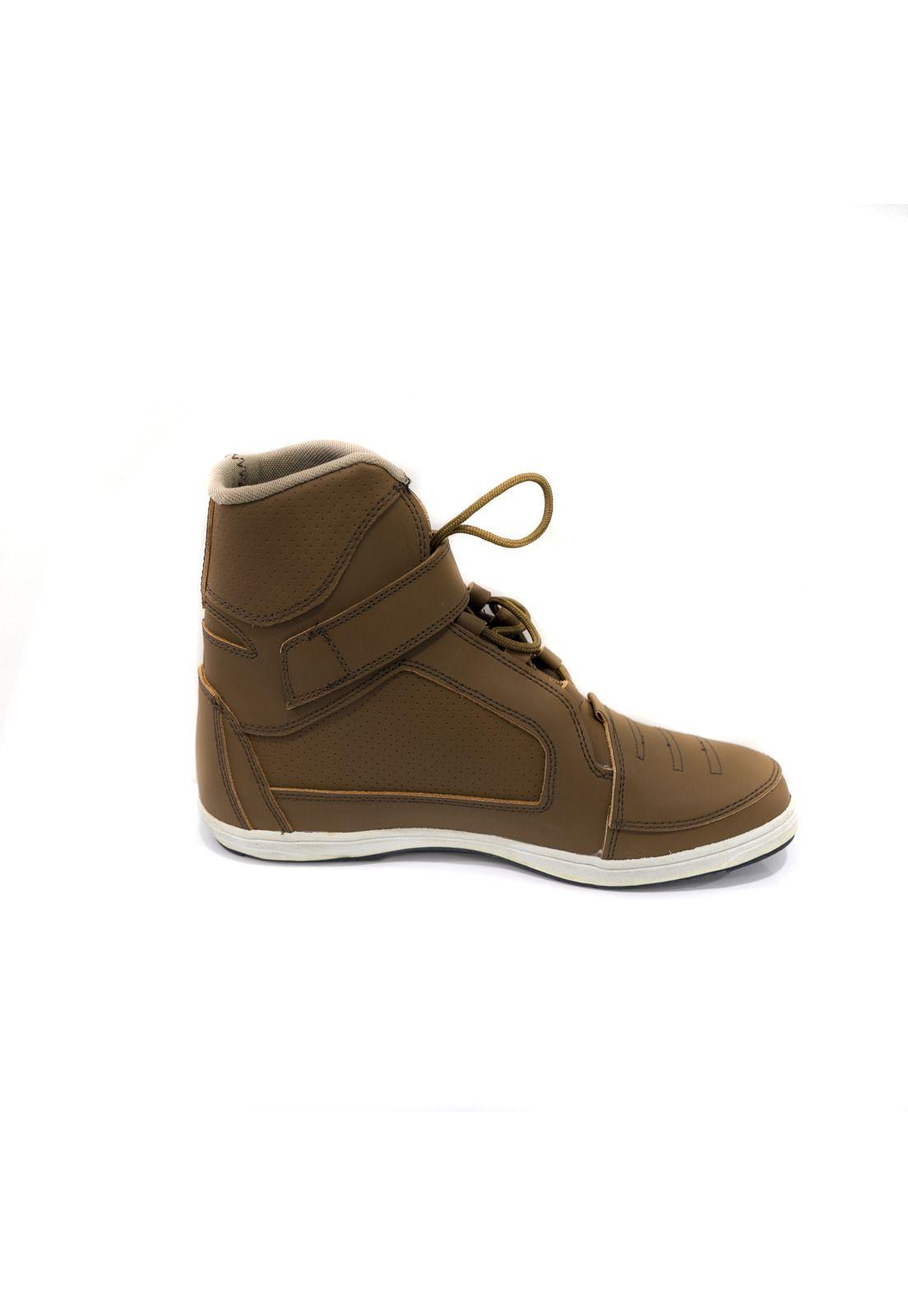 Zapatos Moto Calle Qatar Cafe KMZ-3