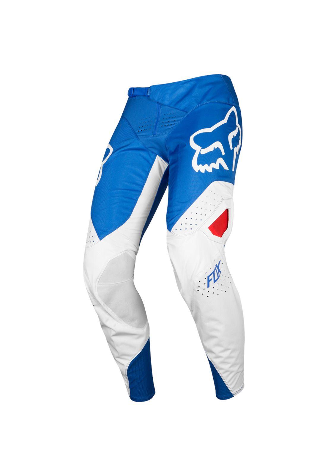 Pantalon Moto 360 Kila Azul Rojo Fox-0