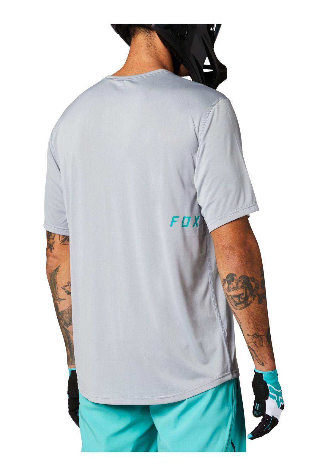 Polera Bicicleta Ranger Gris Fox-3