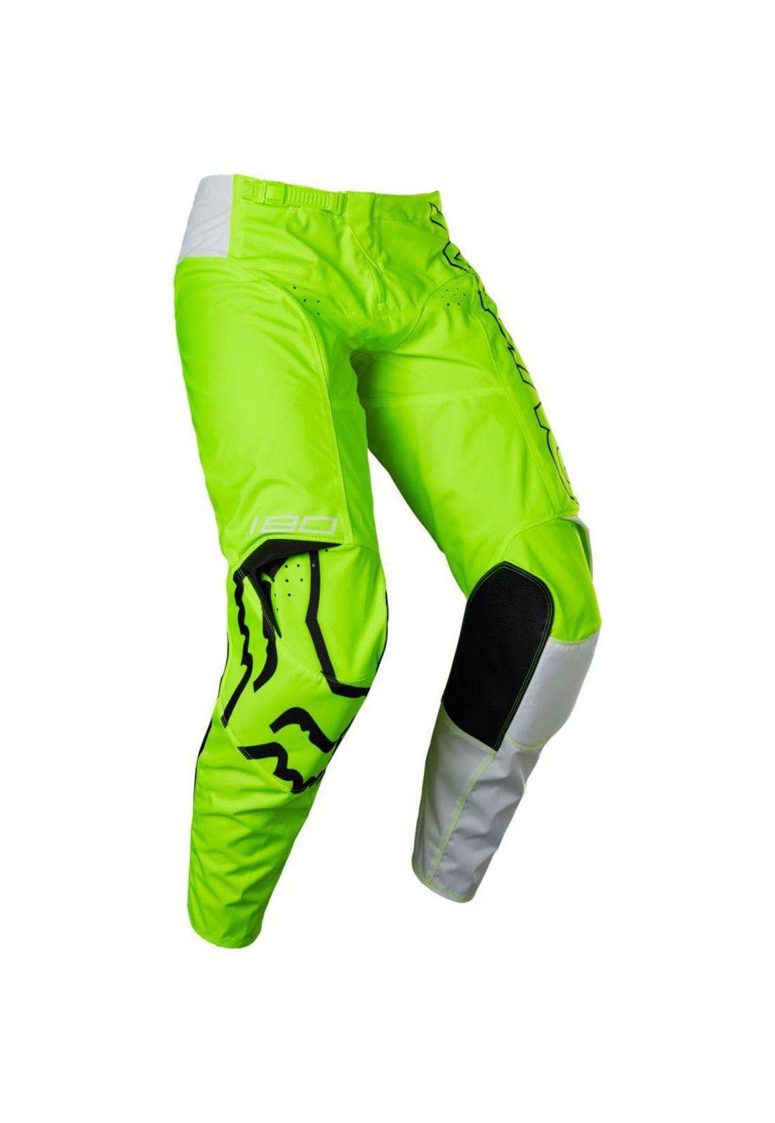 Pantalon Moto 180 Skew Amarillo Fox-0