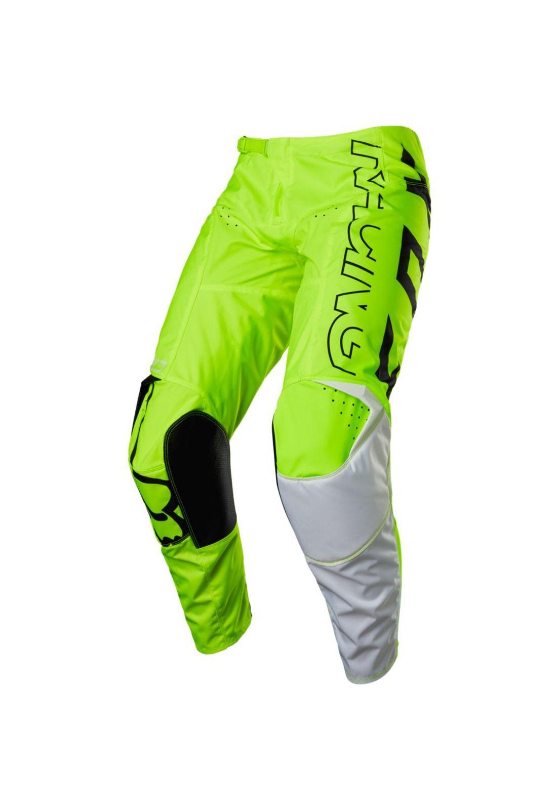 Pantalon Moto 180 Skew Amarillo Fox-1
