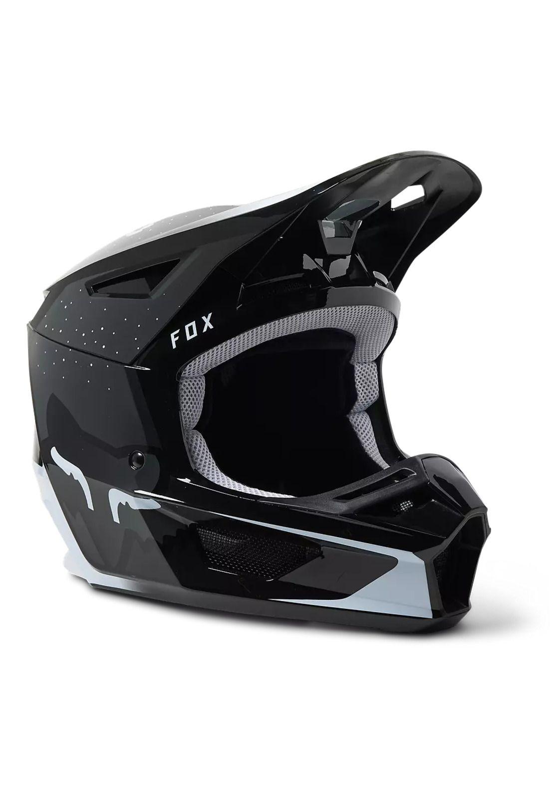 Casco Moto V2 Vizen Negro Fox-0