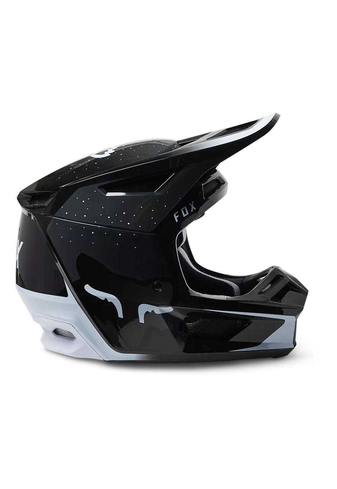 Casco Moto V2 Vizen Negro Fox-1