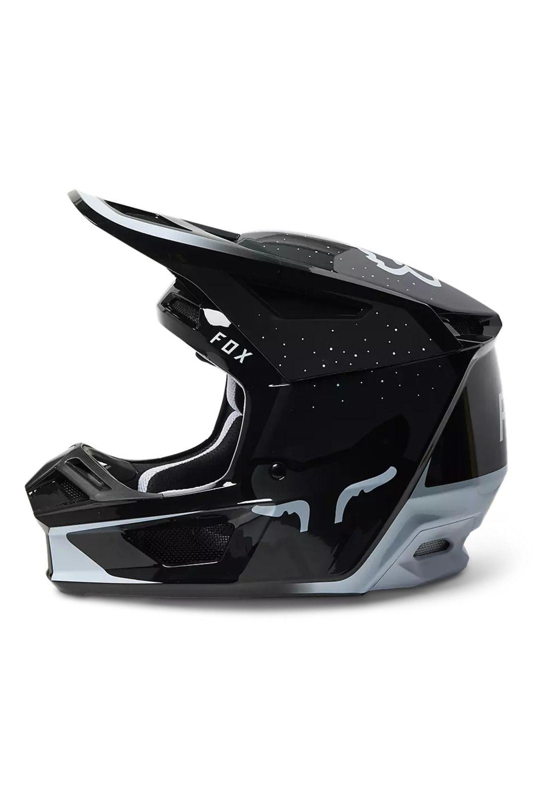 Casco Moto V2 Vizen Negro Fox-2