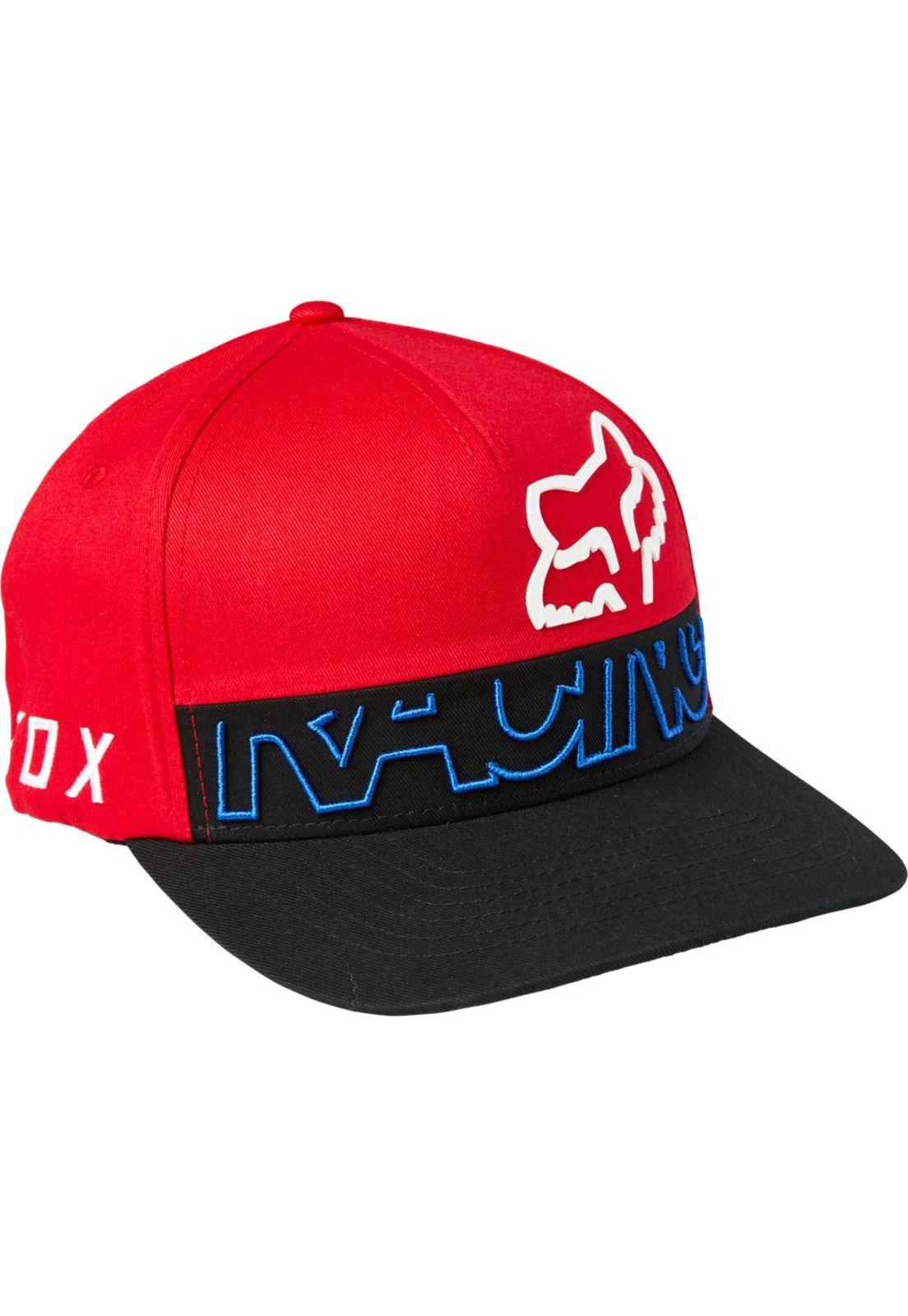 Gorro Jockey Lifestyle Skew Flexfit Rojo Fox-0