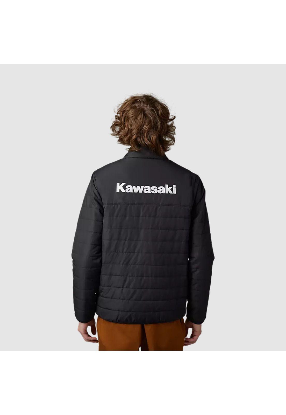 Chaqueta Lifestyle Kawasaki Howell Negro Fox-1