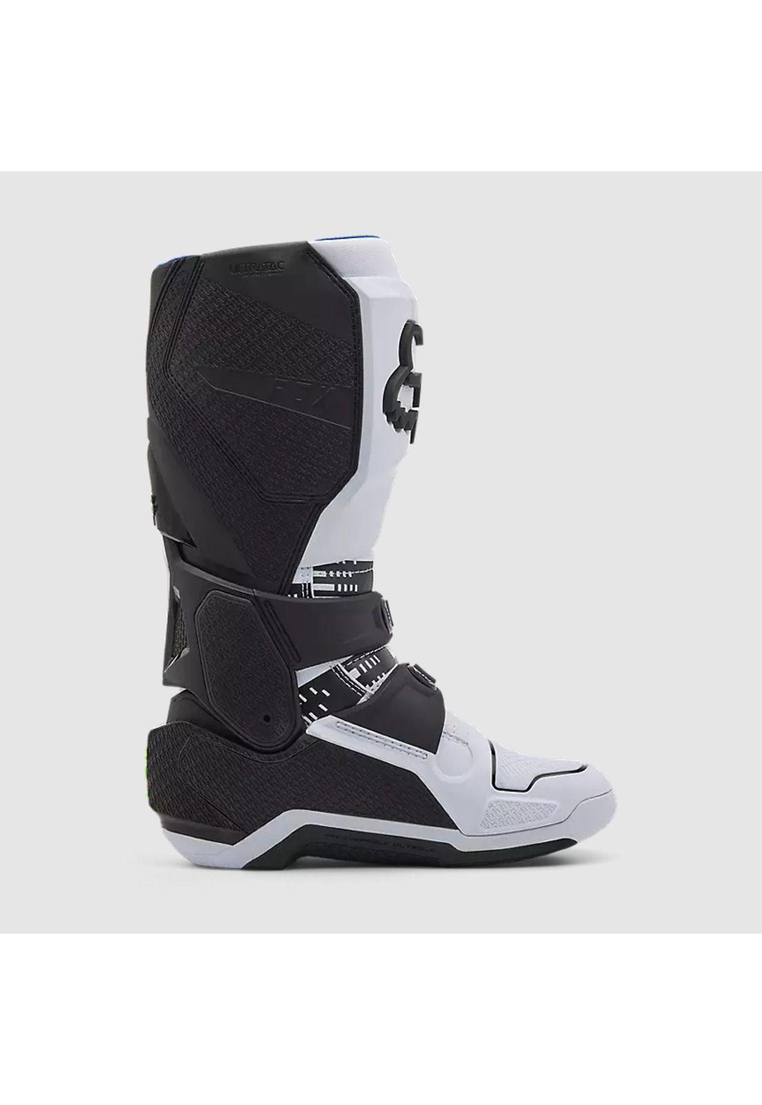 Botas Moto Instinct Edición Limitada 50 Años Negro/Blanco Fox-2