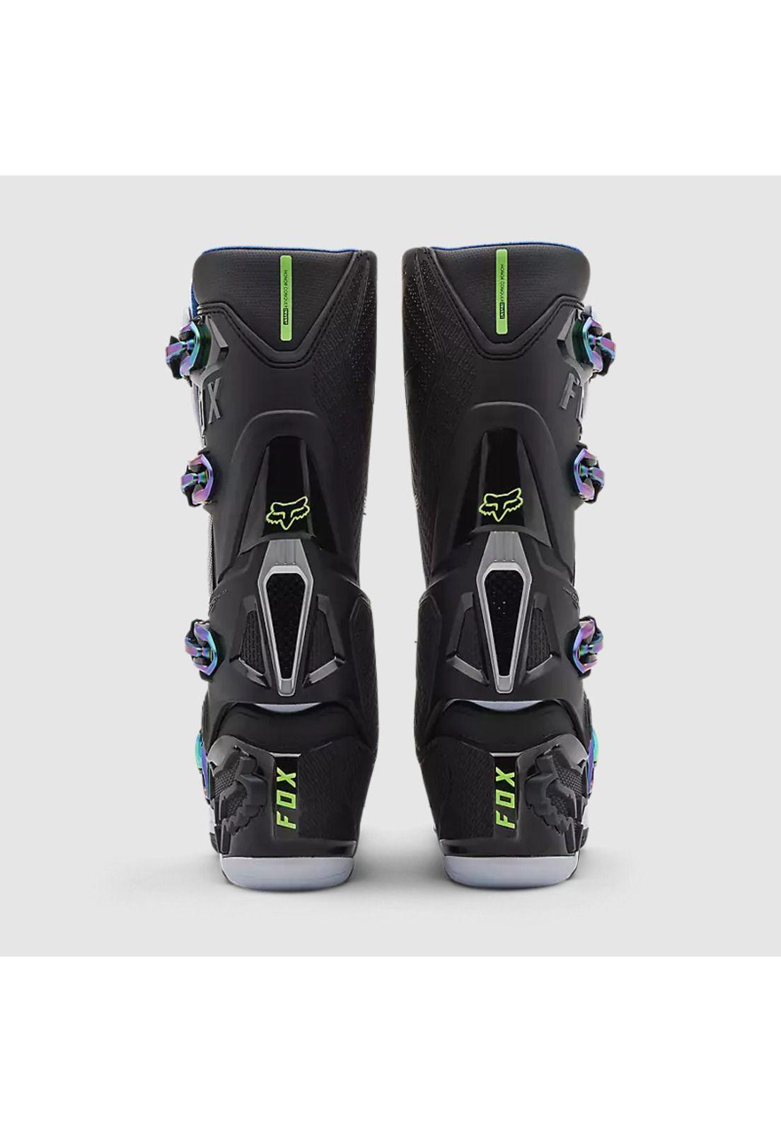 Botas Moto Instinct Edición Limitada 50 Años Negro/Blanco Fox-3