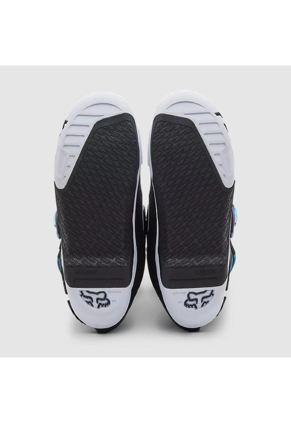 Botas Moto Instinct Edición Limitada 50 Años Negro/Blanco Fox-4