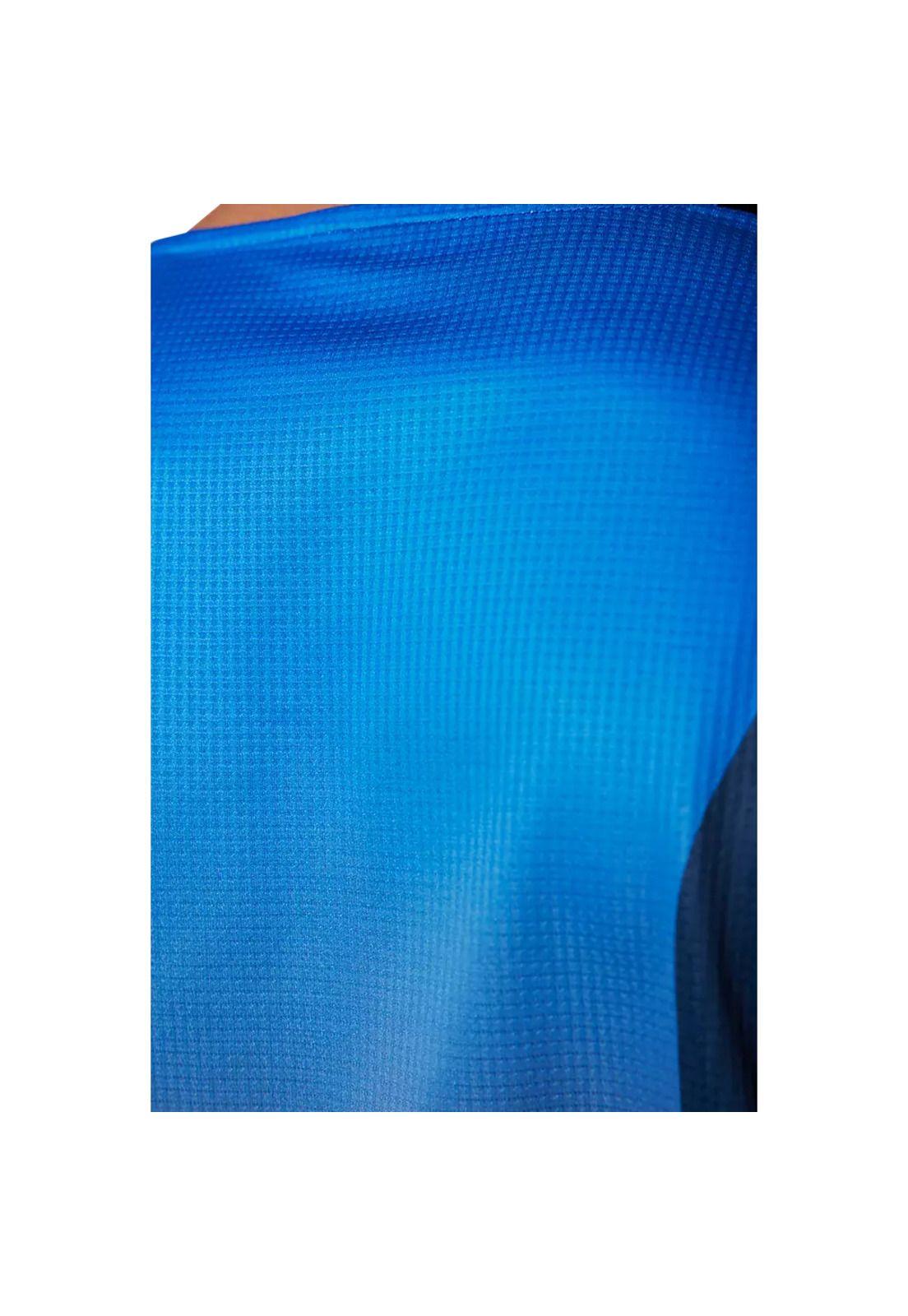 Polera Moto 180 Leed Azul/Negro Fox-3