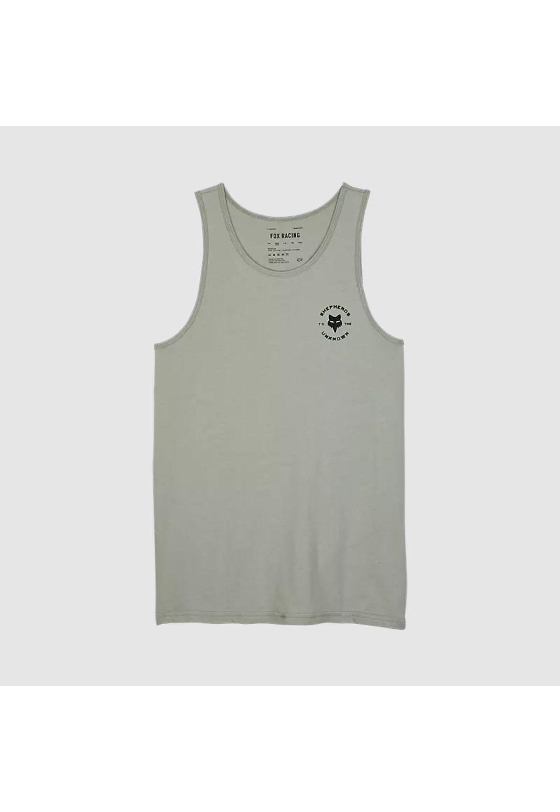 Polera Lifestyle Plague Premium Tank Gris Fox-1