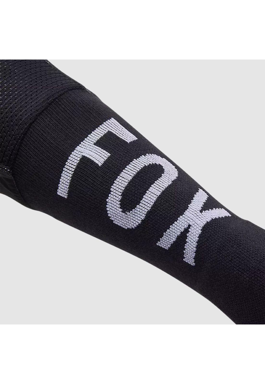 Calcetines Moto Flexair Knee Brace Gris Oscuro Fox-2