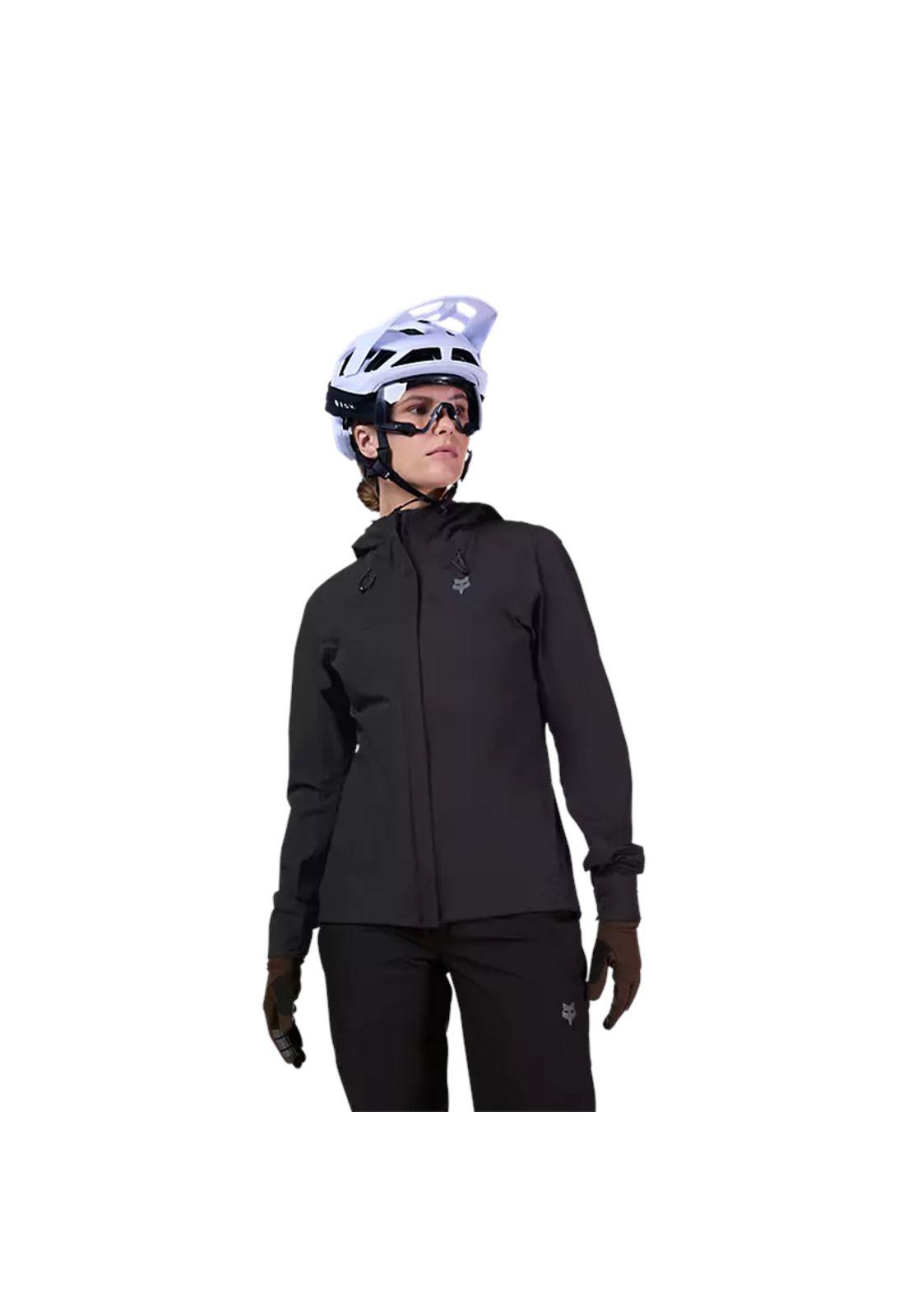 Chaqueta Bicicleta Mujer Ranger Negro Fox-2