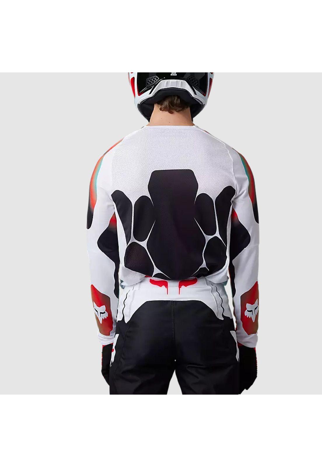 Polera Moto 360 Syz Negro/Blanco/Rojo Fox-2