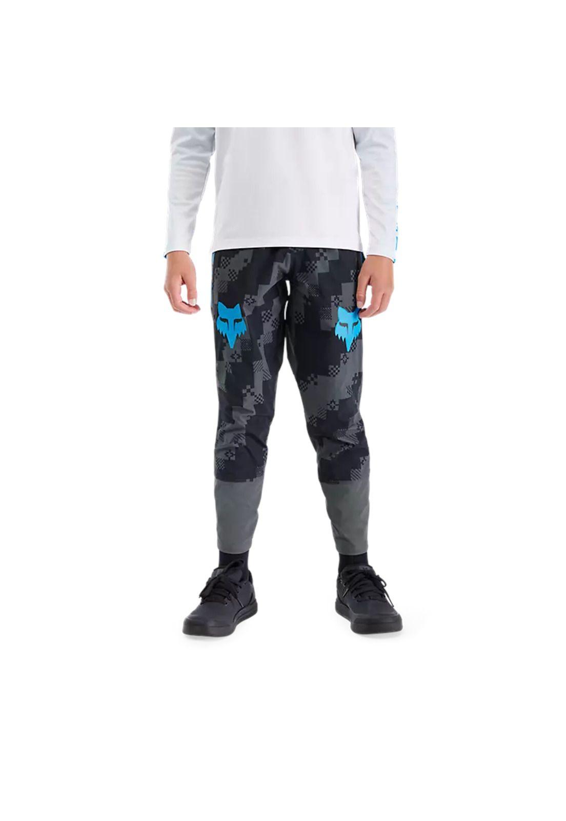 Pantalon Bicicleta Niño Ranger Digi Image Gris Fox-2