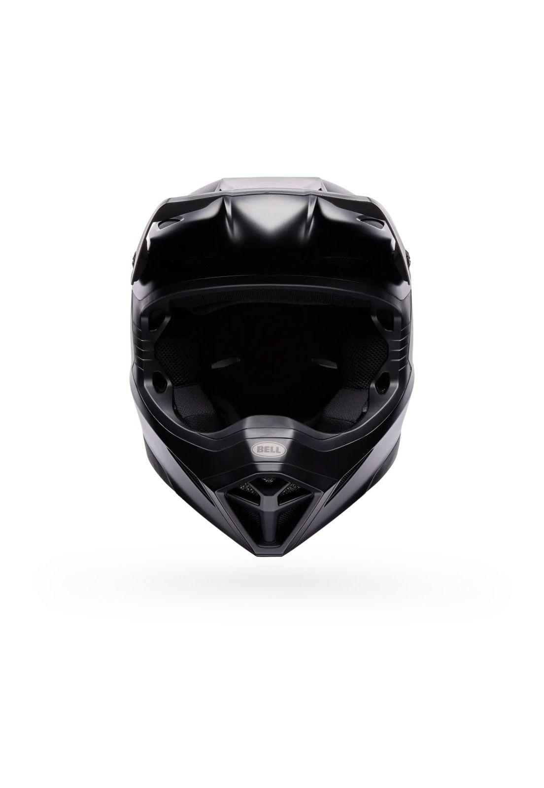Casco Moto MX-10 Mips Solid Negro Mate Bell-2