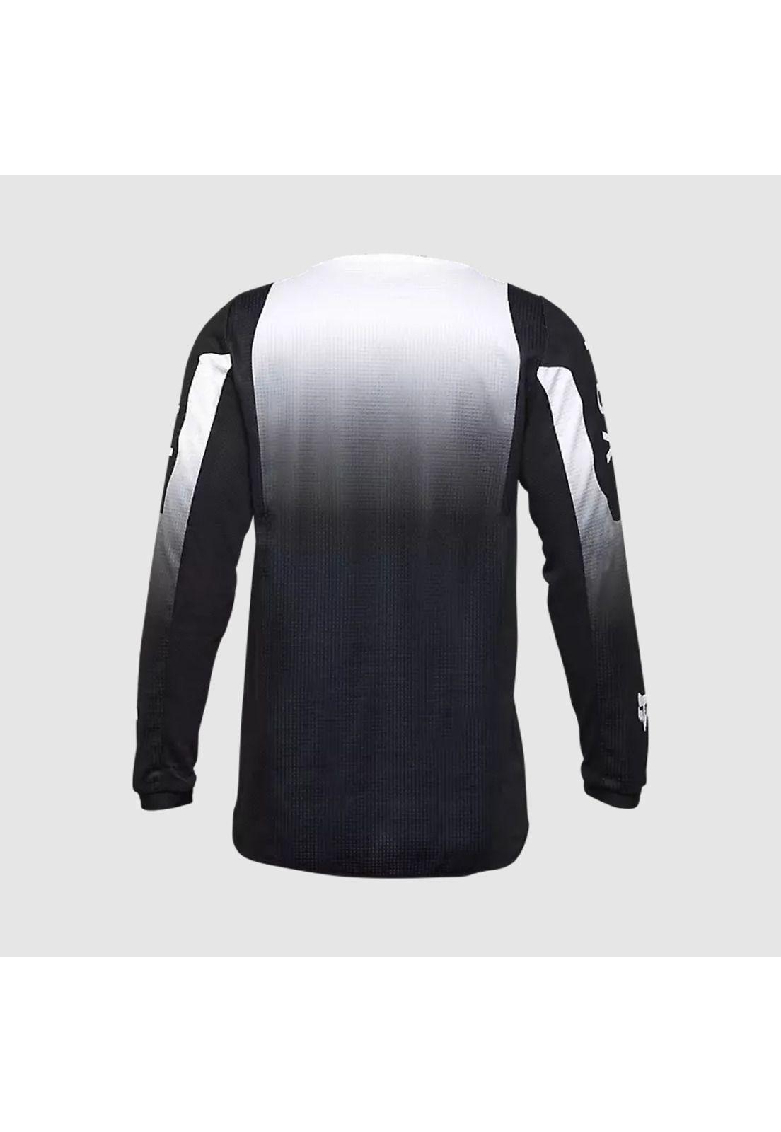 Polera Moto Niño 180 Lean Negro Fox-1