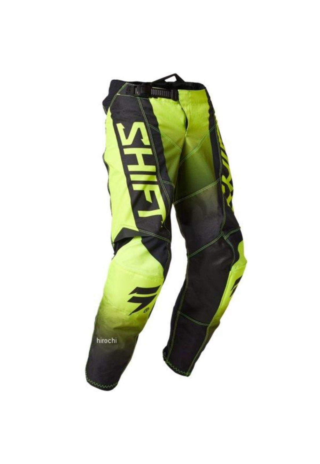 Pantalon Moto Niño White Label Posn Amarillo Shift-0