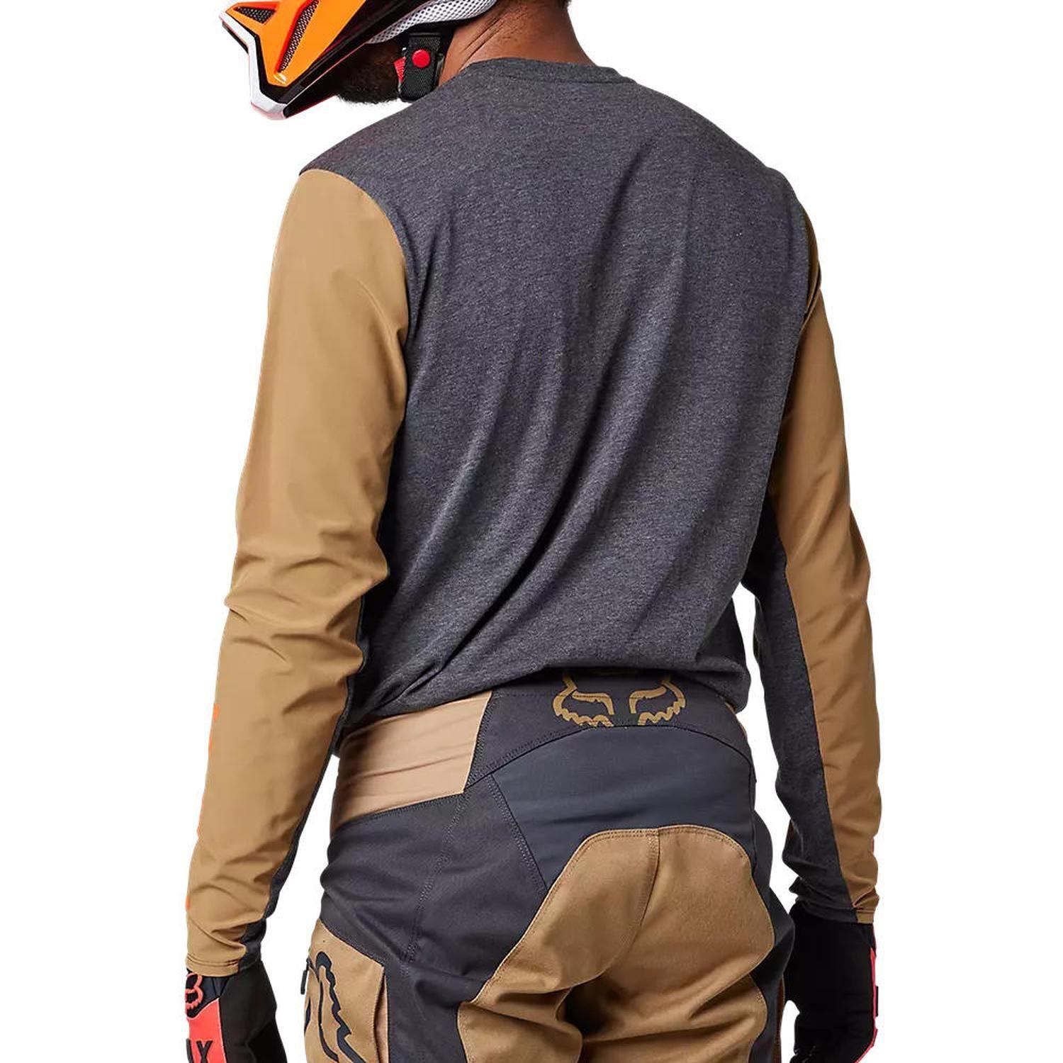 Polera Moto Ranger Offroad Cafe/Gris Fox-2
