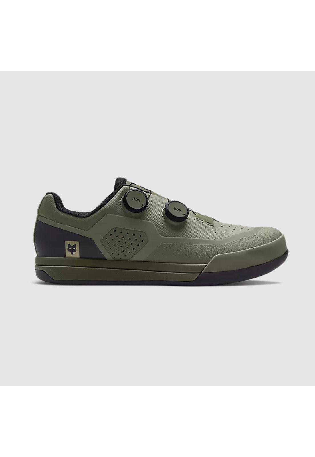 Zapatillas Bicicleta Union BOA® Verde Oliva Fox-0