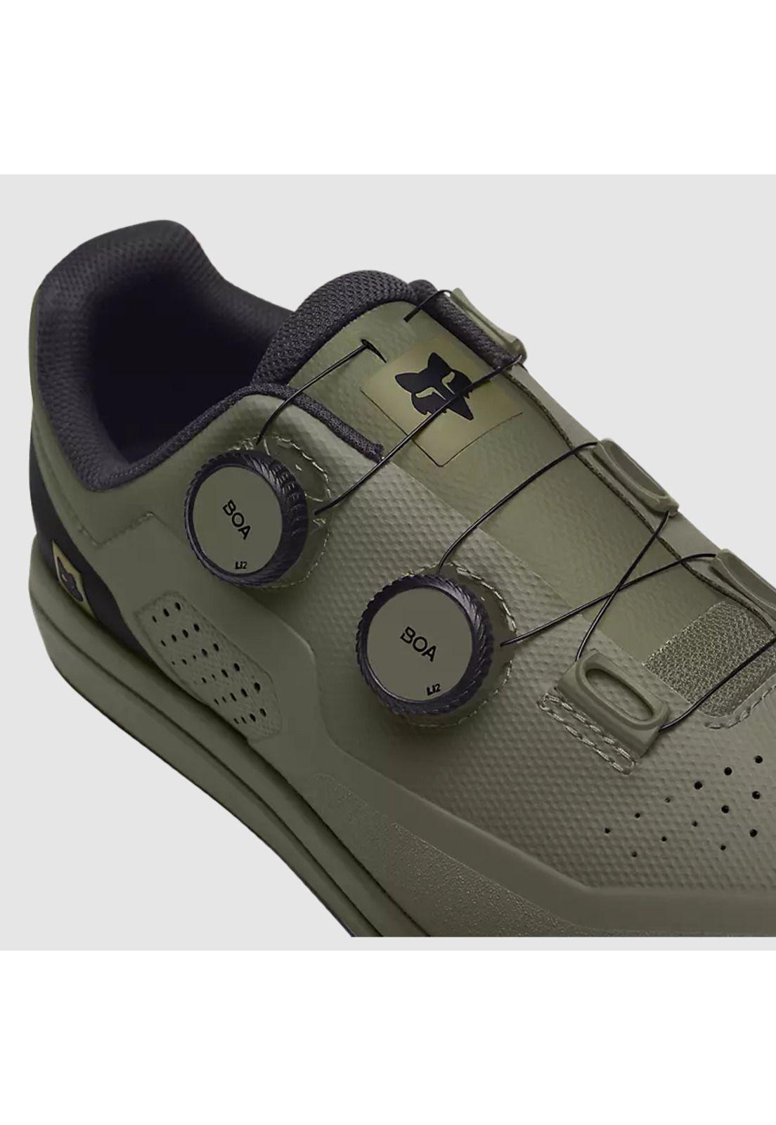 Zapatillas Bicicleta Union BOA® Verde Oliva Fox-6