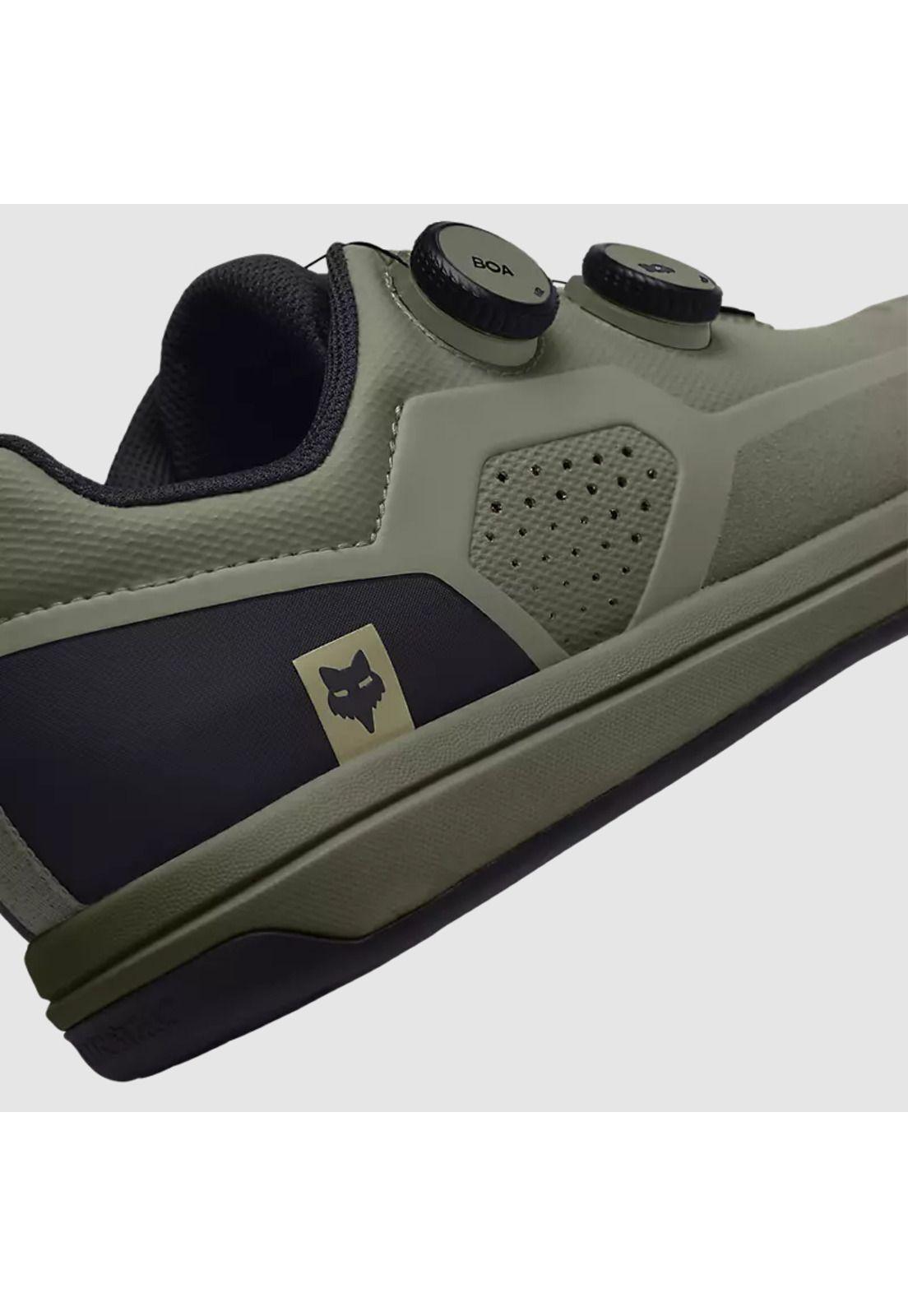 Zapatillas Bicicleta Union BOA® Verde Oliva Fox-7
