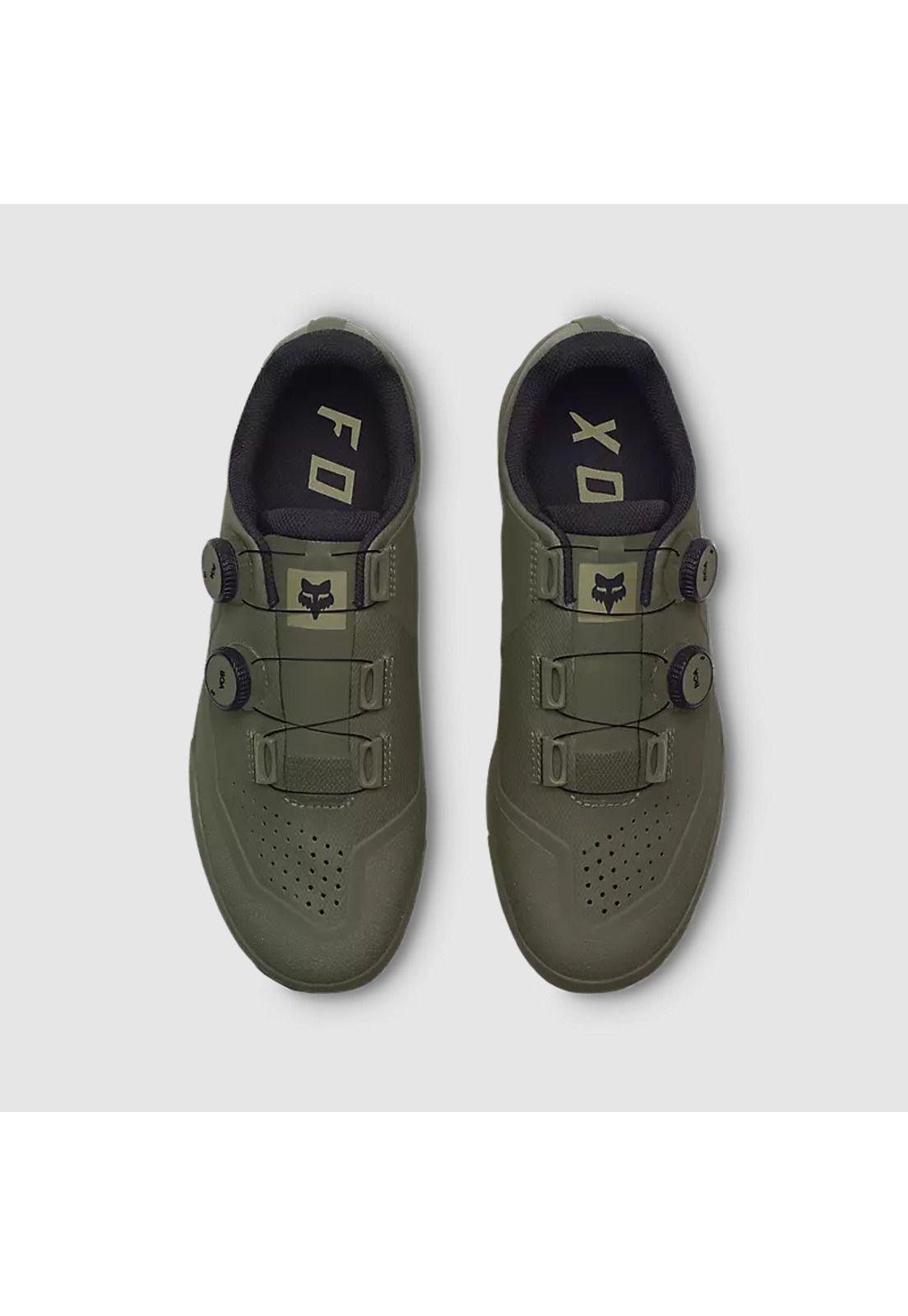 Zapatillas Bicicleta Union BOA® Verde Oliva Fox-1