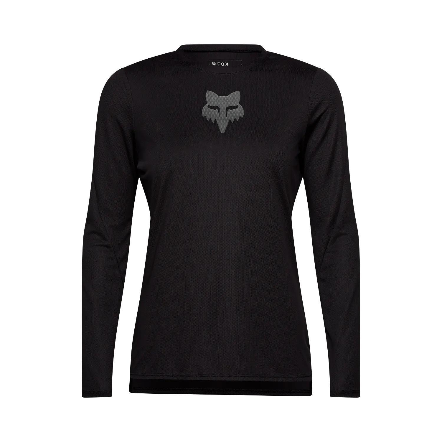 Polera Bicicleta Mujer Ranger Head Negro Fox-0