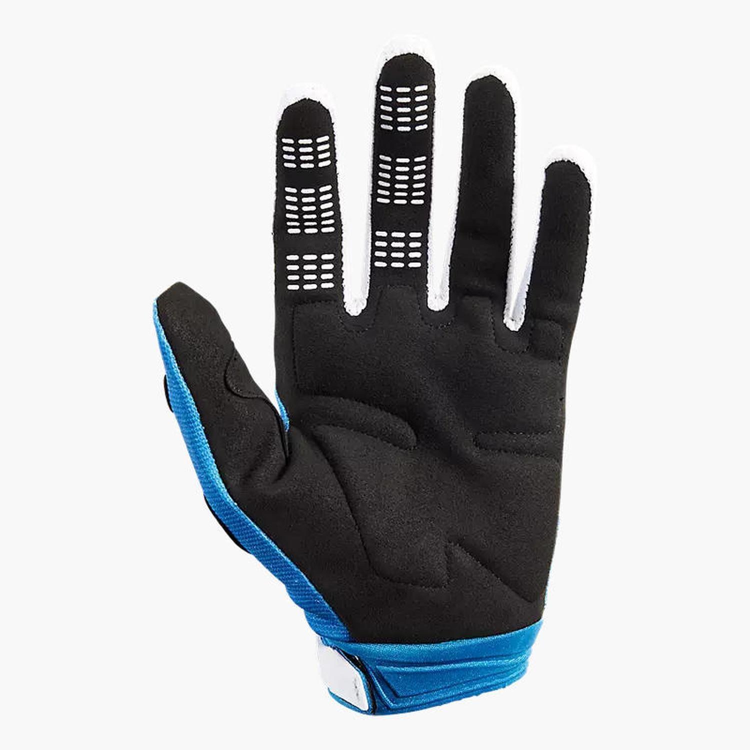 Guantes Moto 180 Morphic Azul/Rosado Fox-1