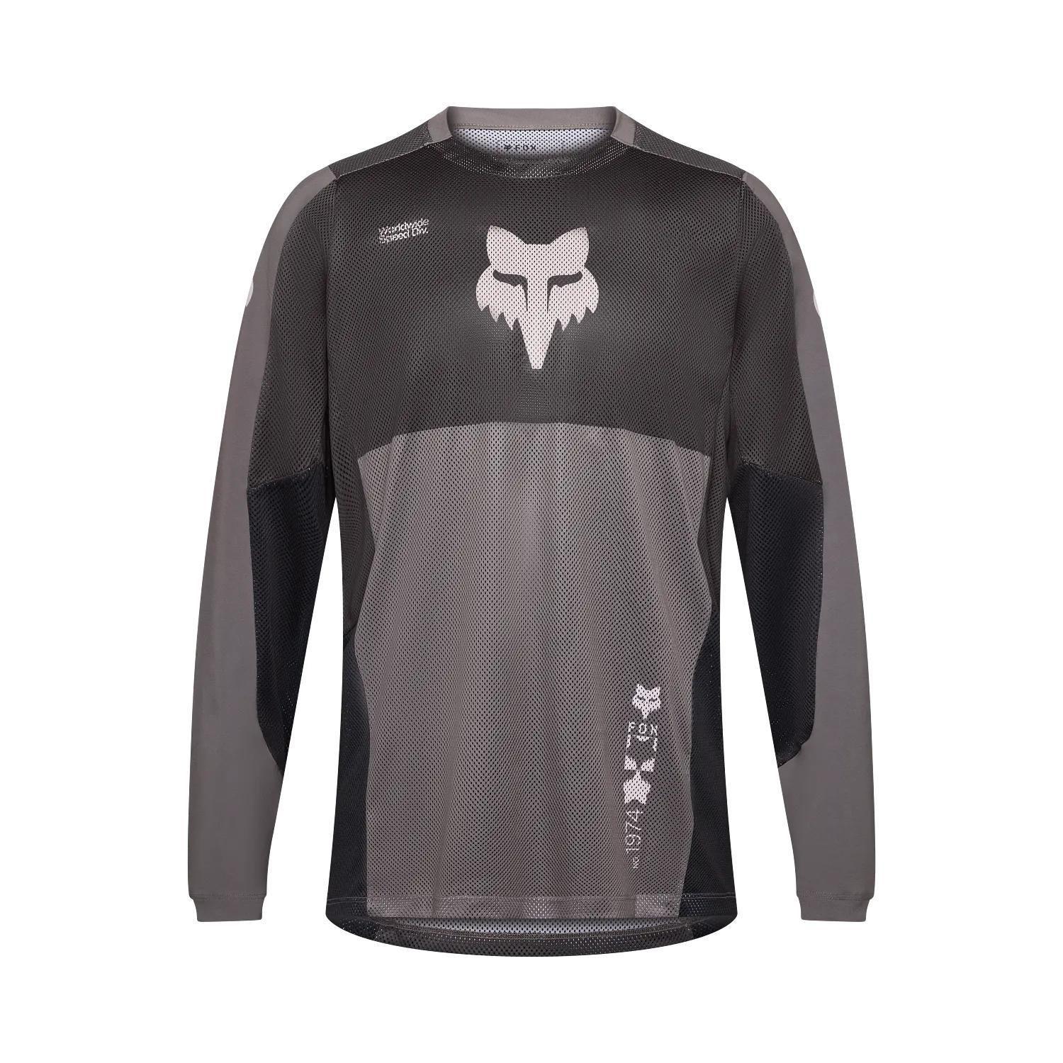 Polera Moto Ranger Air Off Road Negro/Gris Fox-0