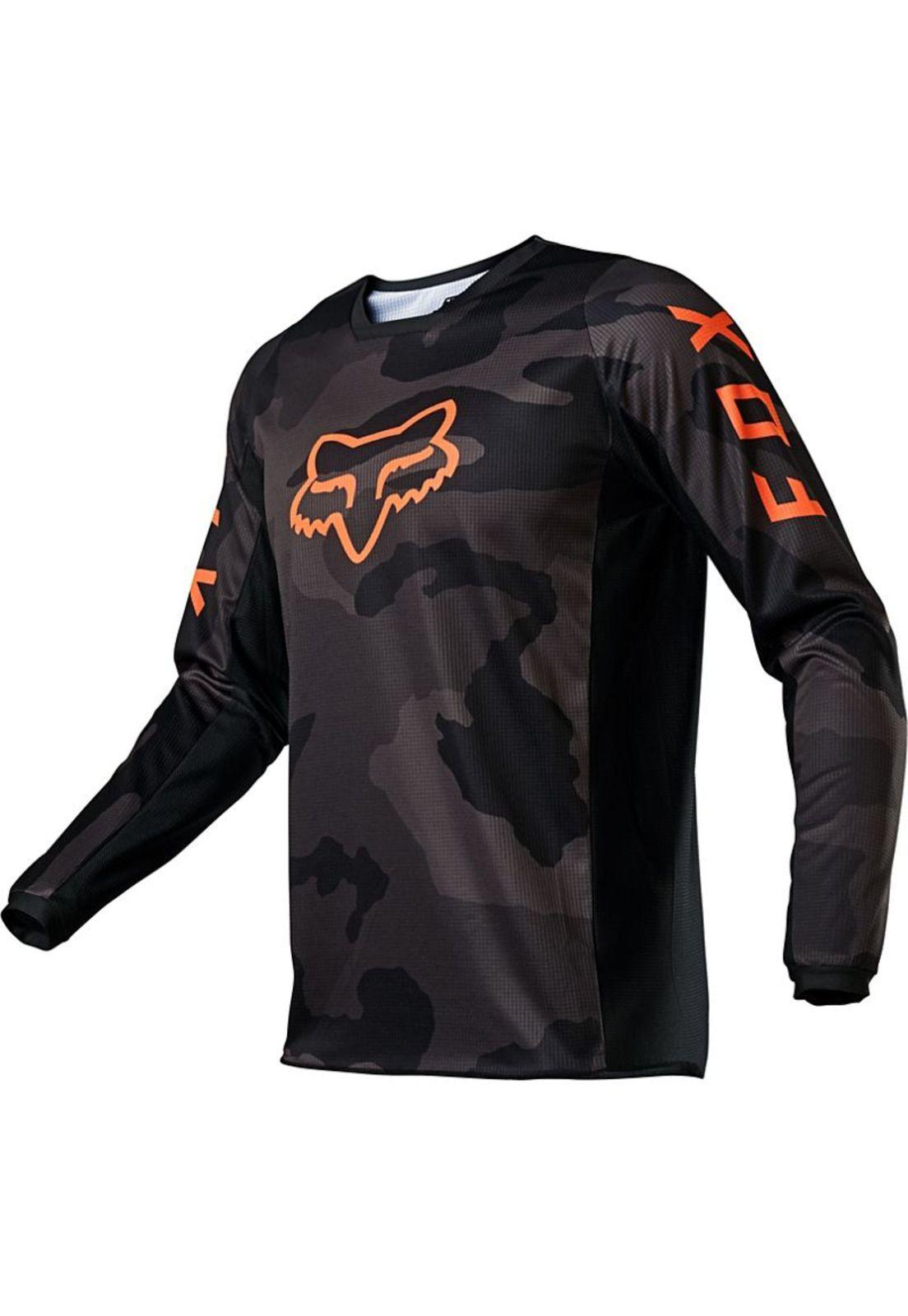 Polera Moto 180 Trev Negro Camo Fox-0