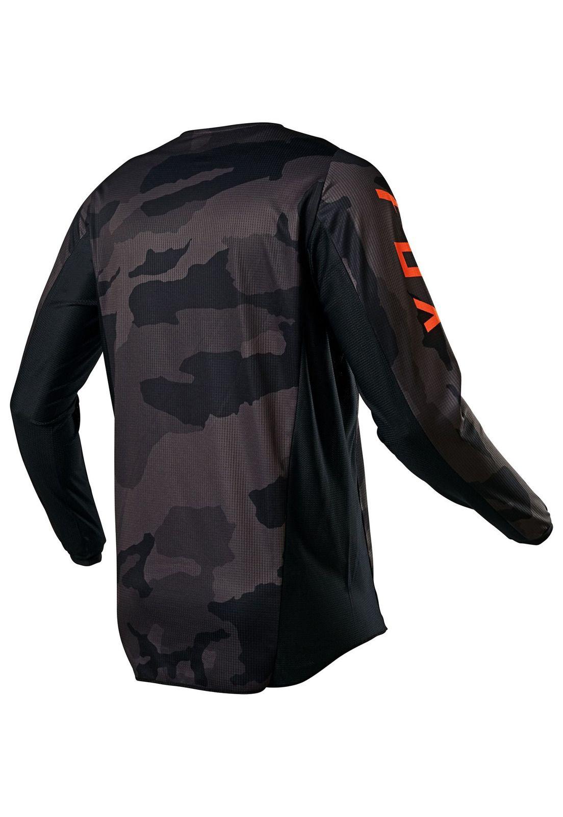 Polera Moto 180 Trev Negro Camo Fox-3