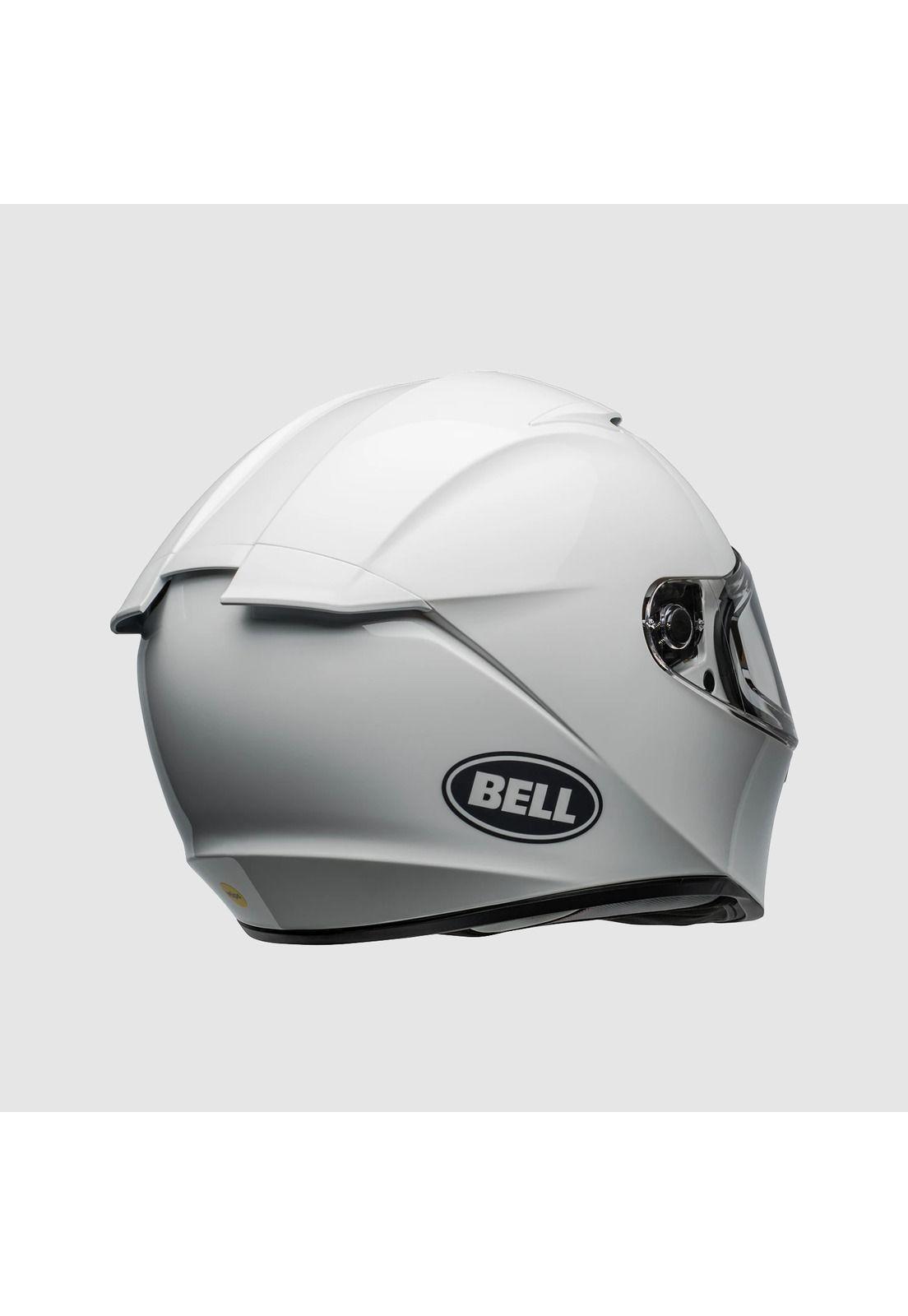 Casco Moto Calle Lithium Mips Solid Blanco Bell-2